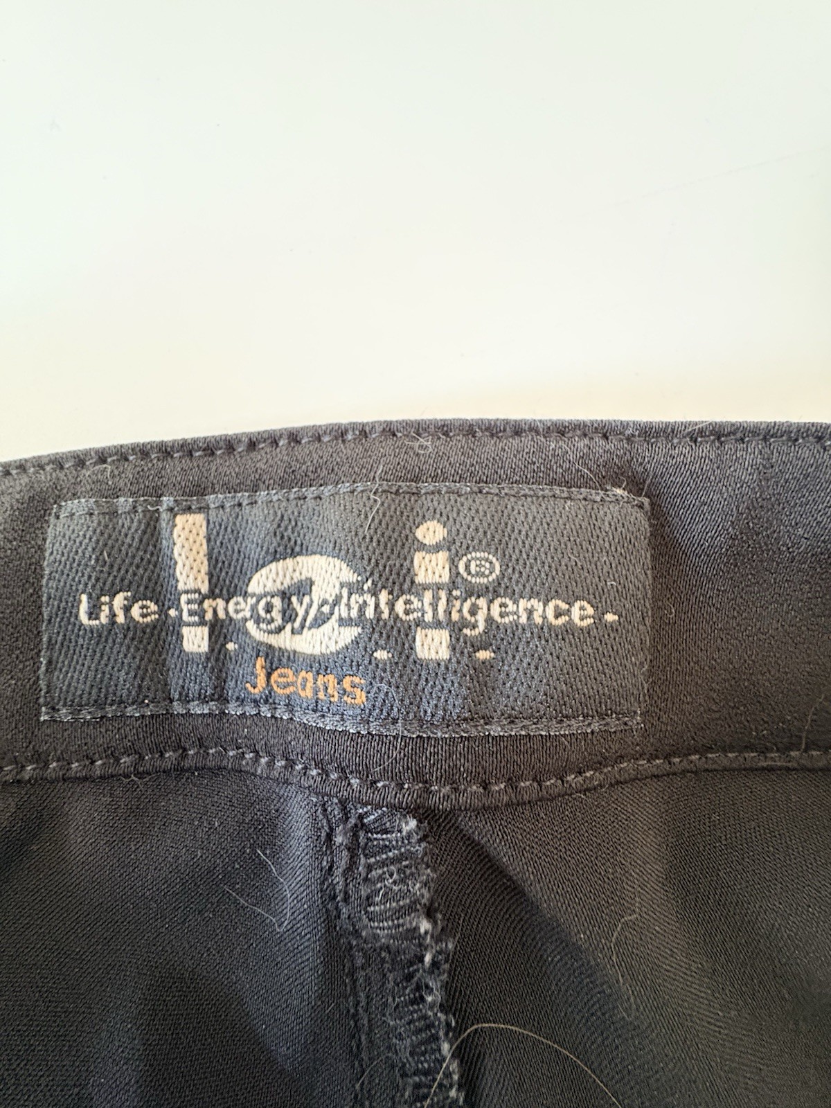 Vintage Womens Bootcut Pants Size 1 Juniors LEI Black Poly Trousers