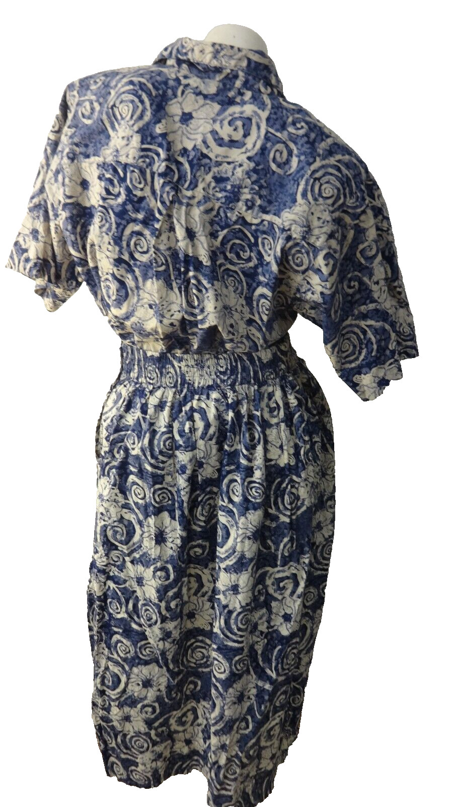 Allison Smith 2 Pc Cotton Dress – Size 16 Top, 14 Skirt, 100% Cotton, Vintage
