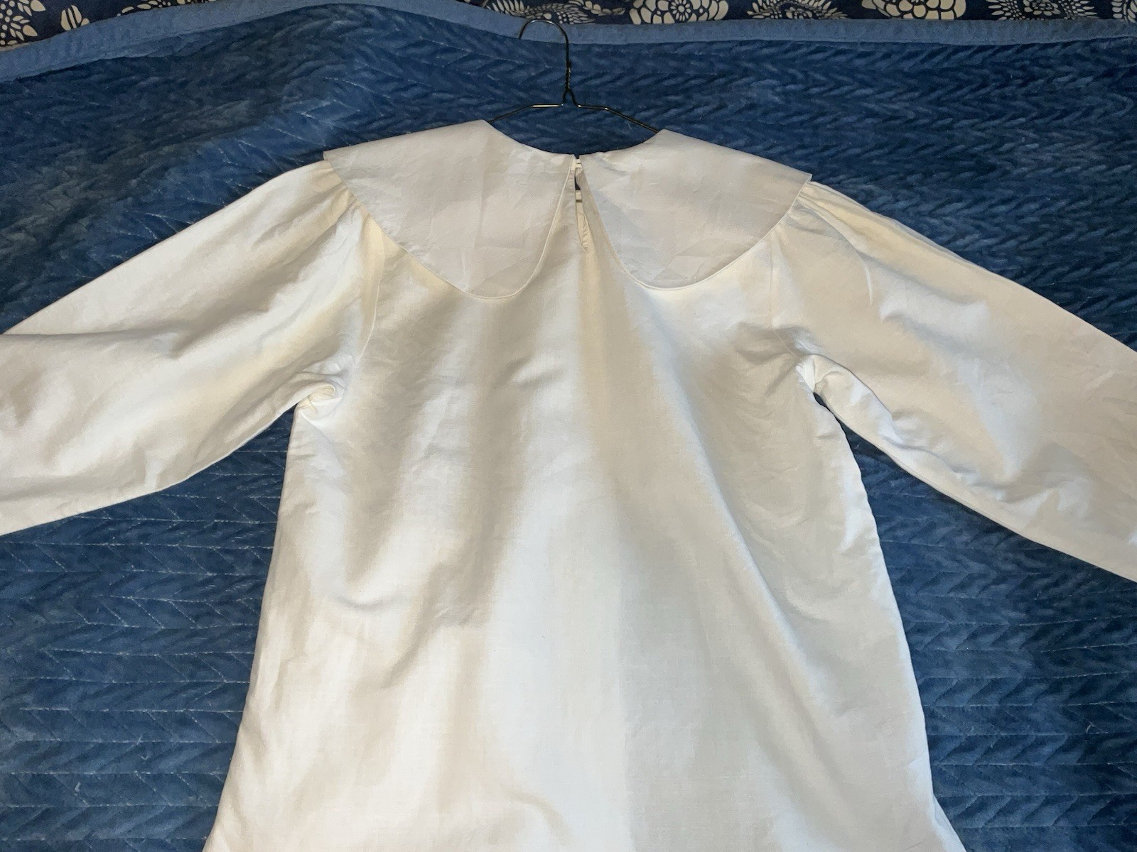 Eagle’s Eye Vintage Shirt With Embroidered Alphabet Collar Teacher Size 6