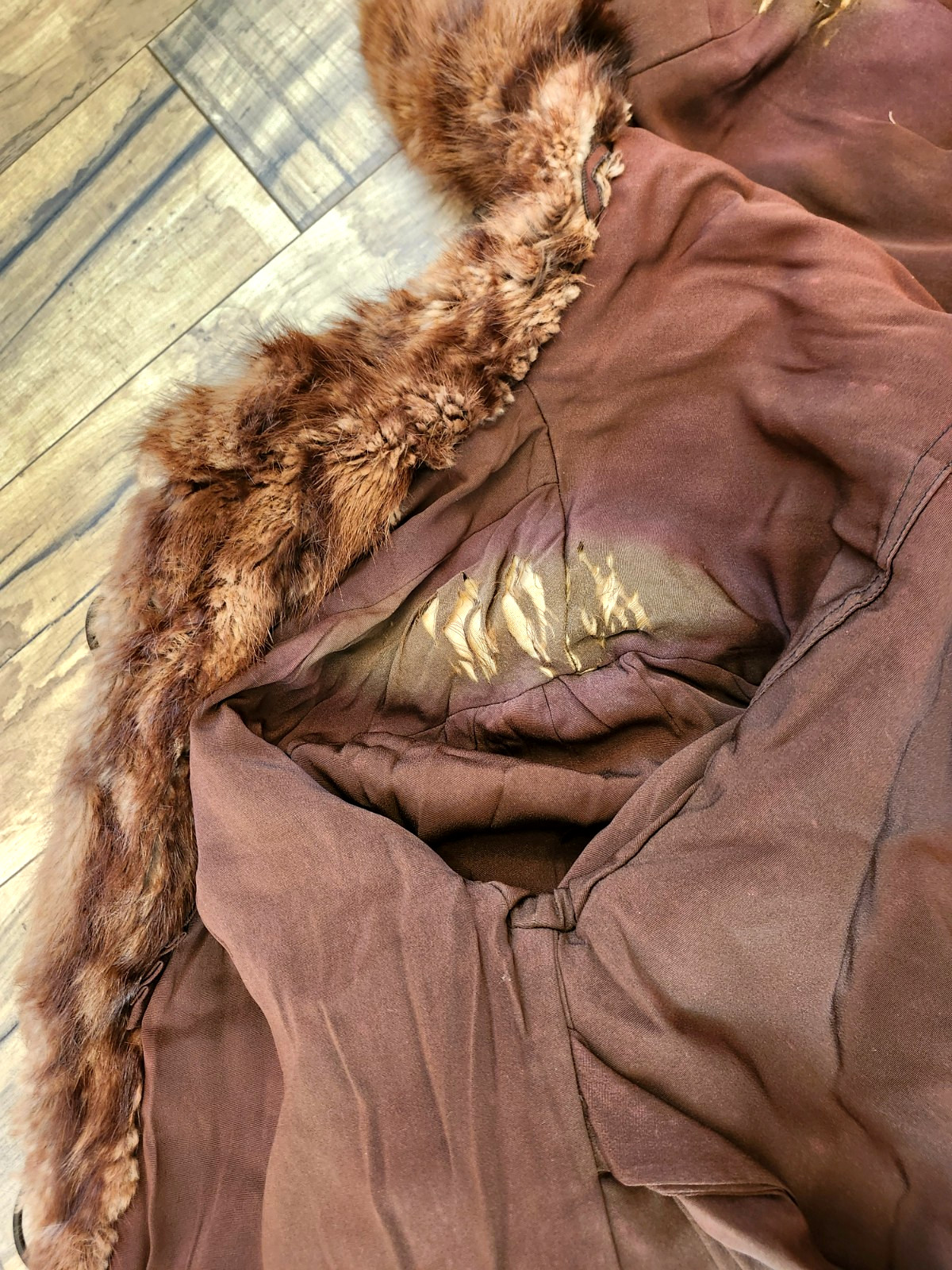 Vintage 1940’s 50’s Women’s MINK FUR Coat -Nice, see all pictures