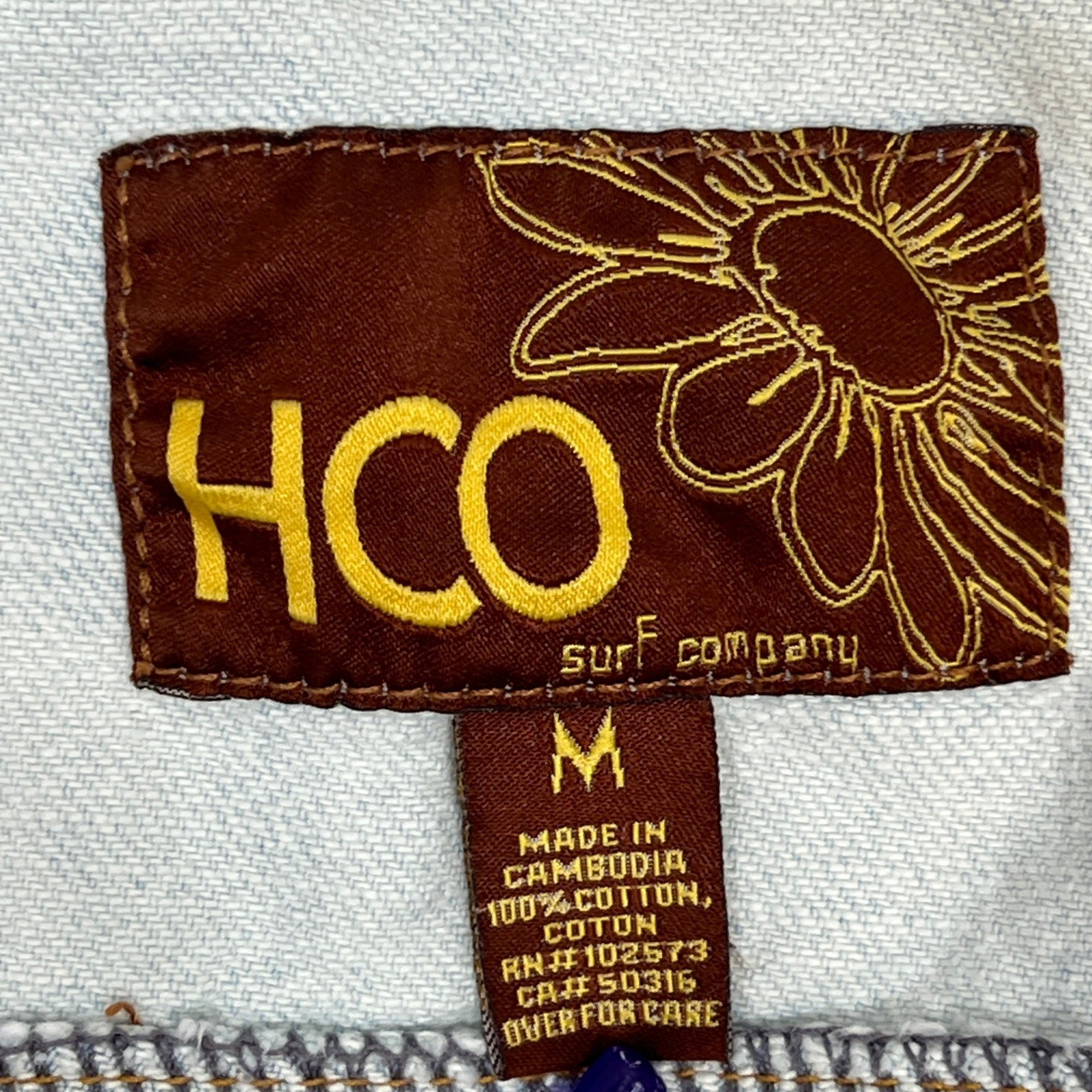 Hollister HCO Y2K Denim Jacket XS/S Trucker Distressed Bleached Thrashed Grunge