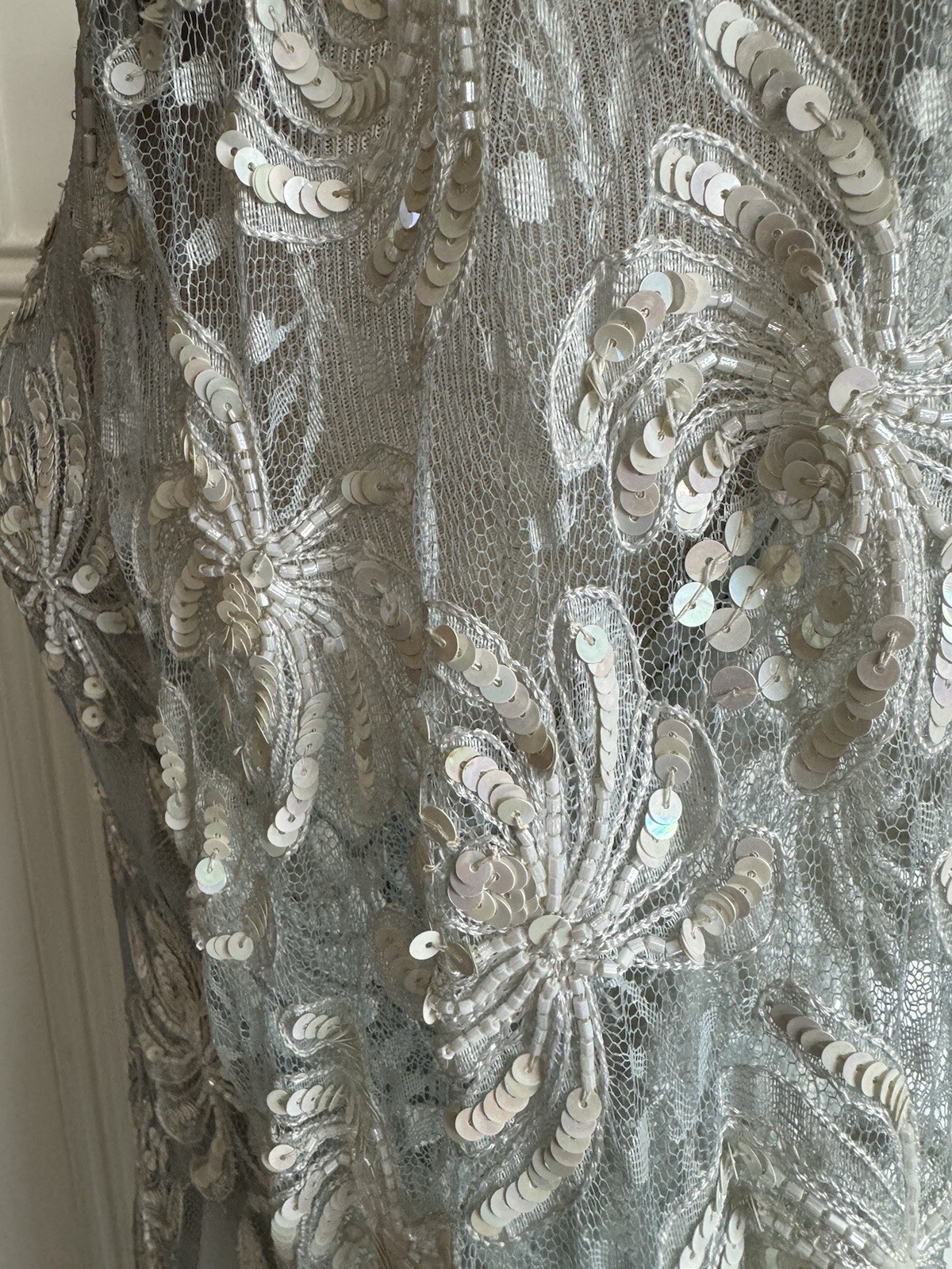 Scala Beaded And Sequined Couture Collection Vintage Dress