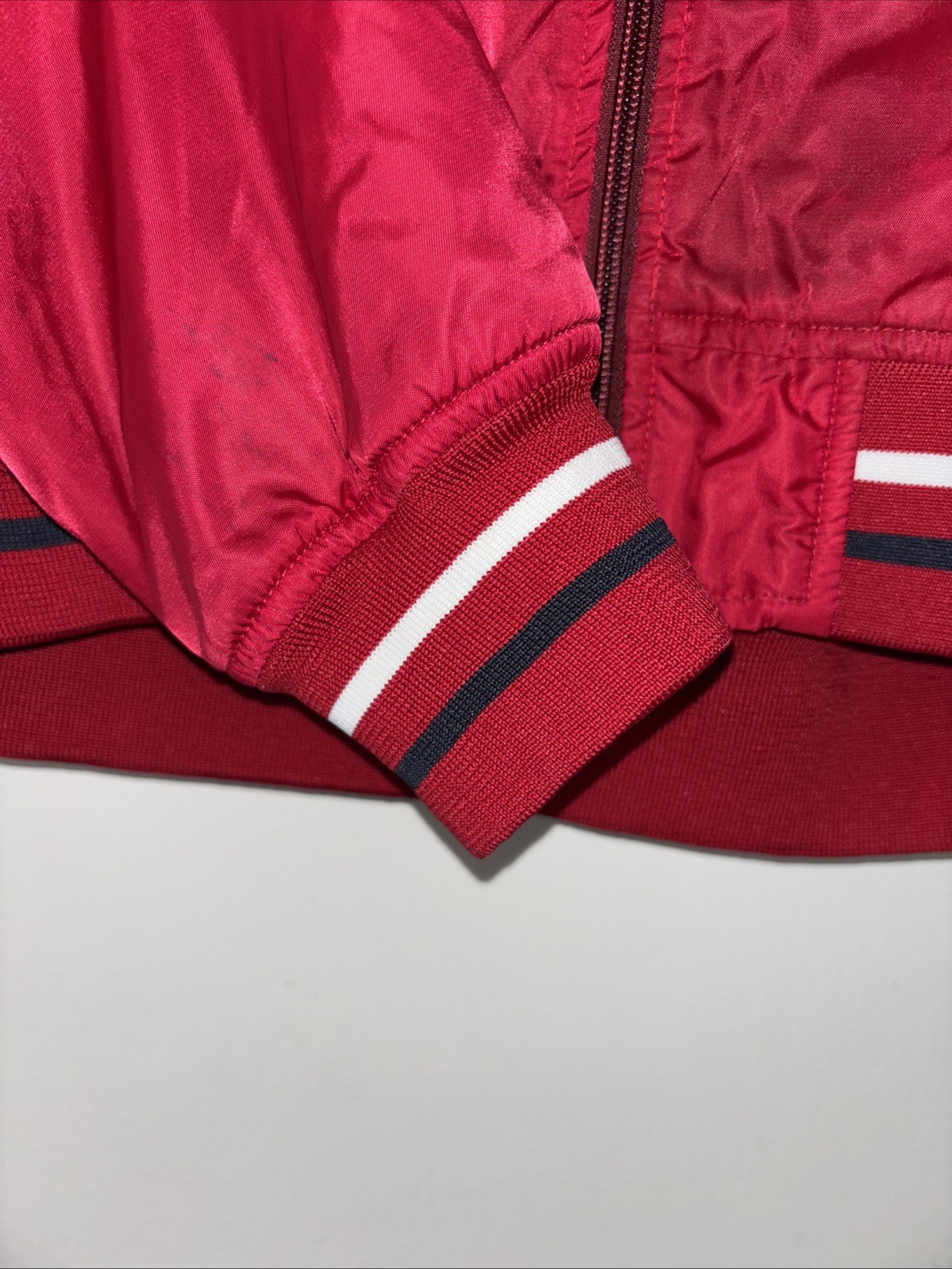 Vintage NY Classics Sports New York City Women’s Bomber Jacket Sz L 80s 90s EUC