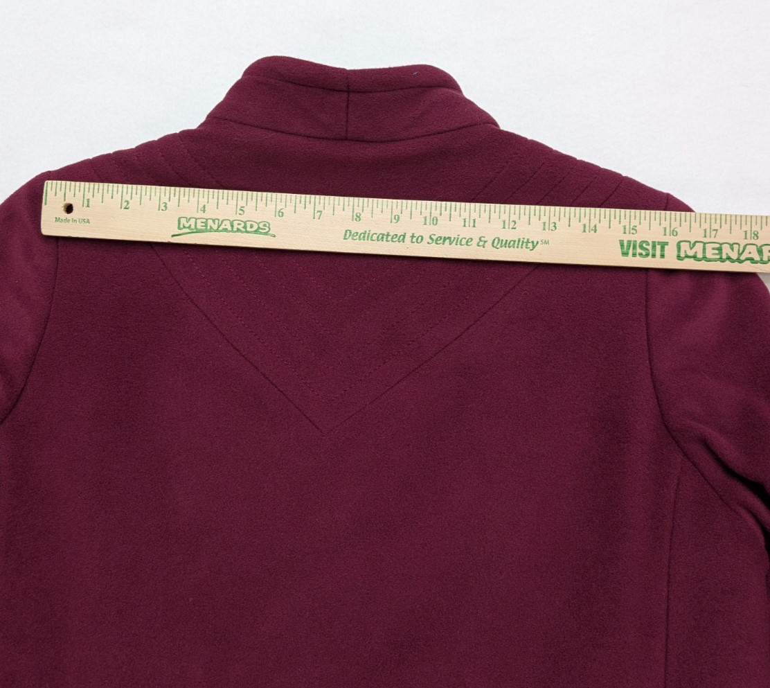 Bromleigh Vintage Women’s Coat Purple Fleece Overcoat 40″ Chest
