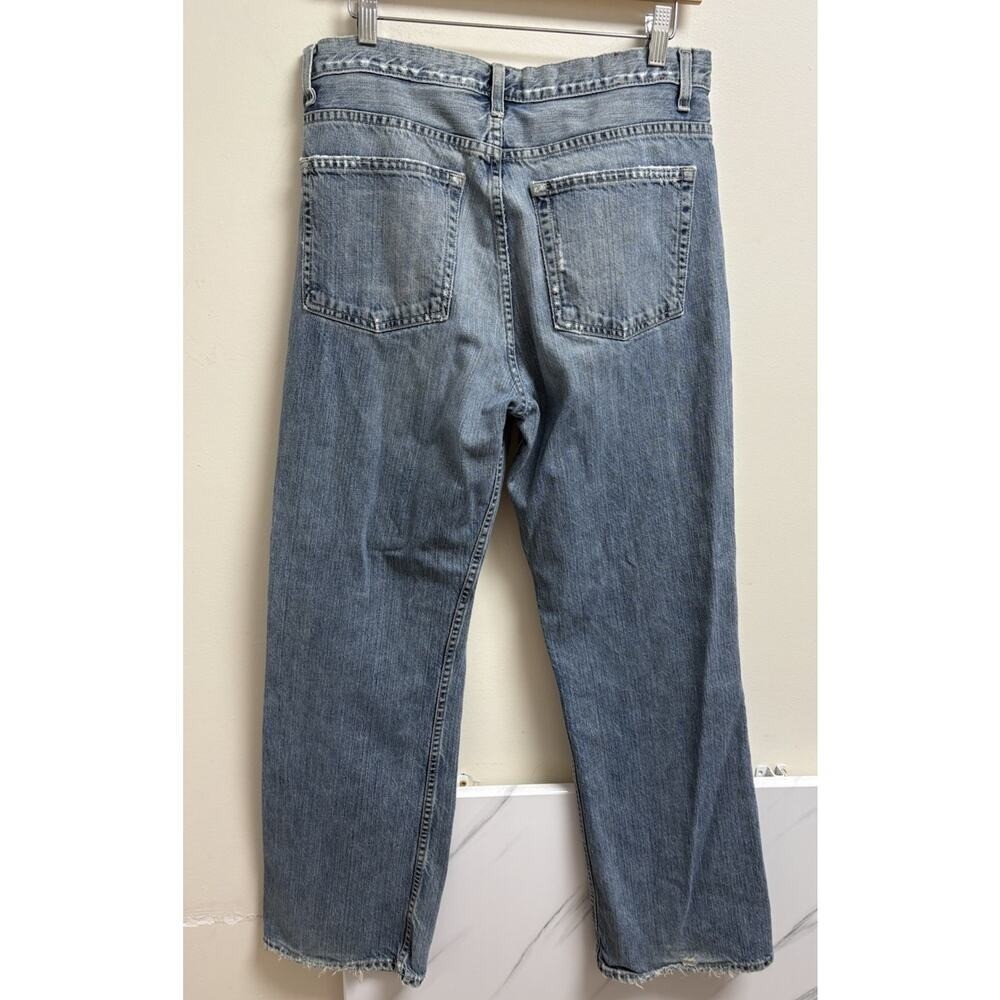 Vintage J.Crew Men’s Jeans 33×30 Made in USA | Straight Leg Distressed Denim
