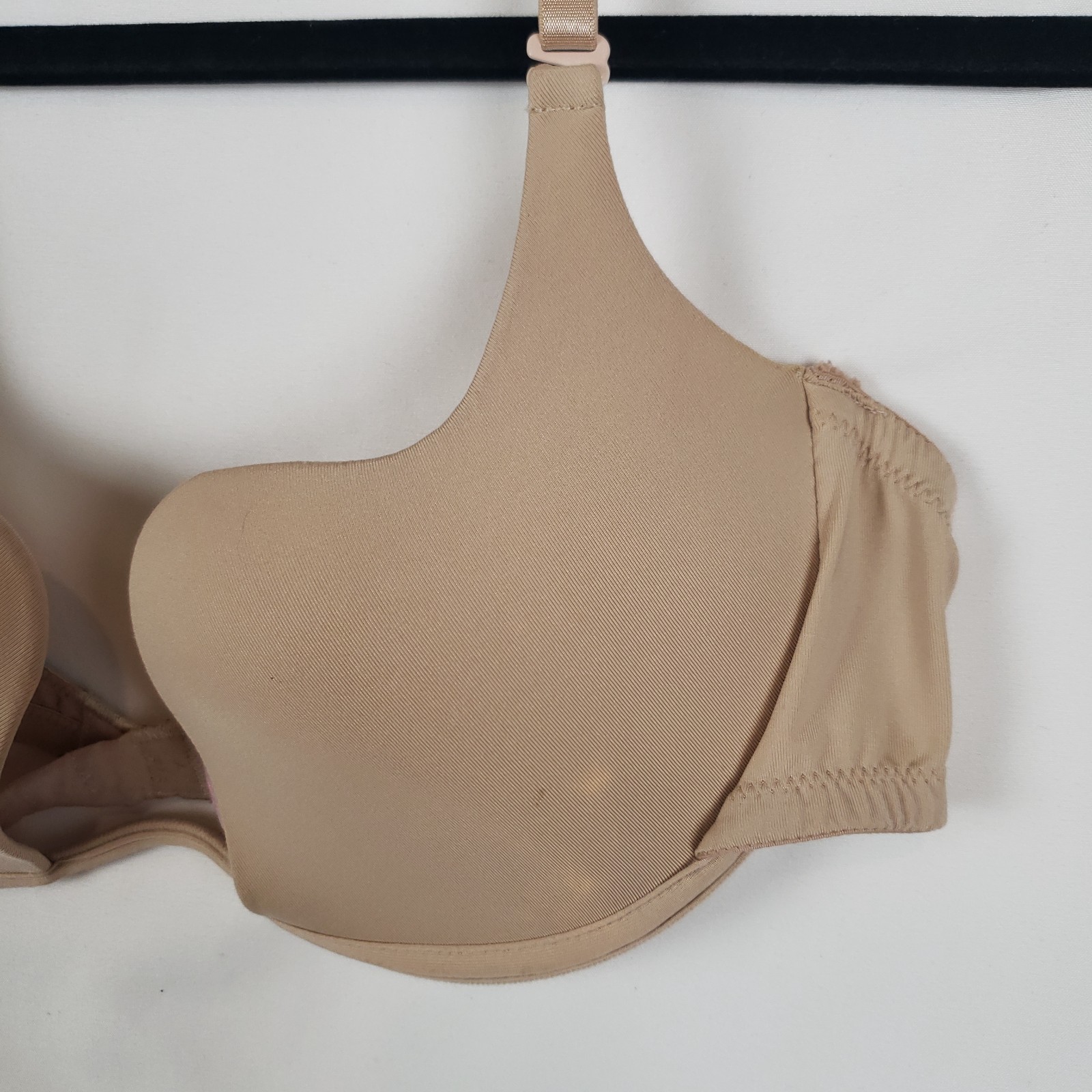 Vintage Victorias Secret Very Sexy Deep Plunge Bra 36C Push-Up Halter Y2K *Stain