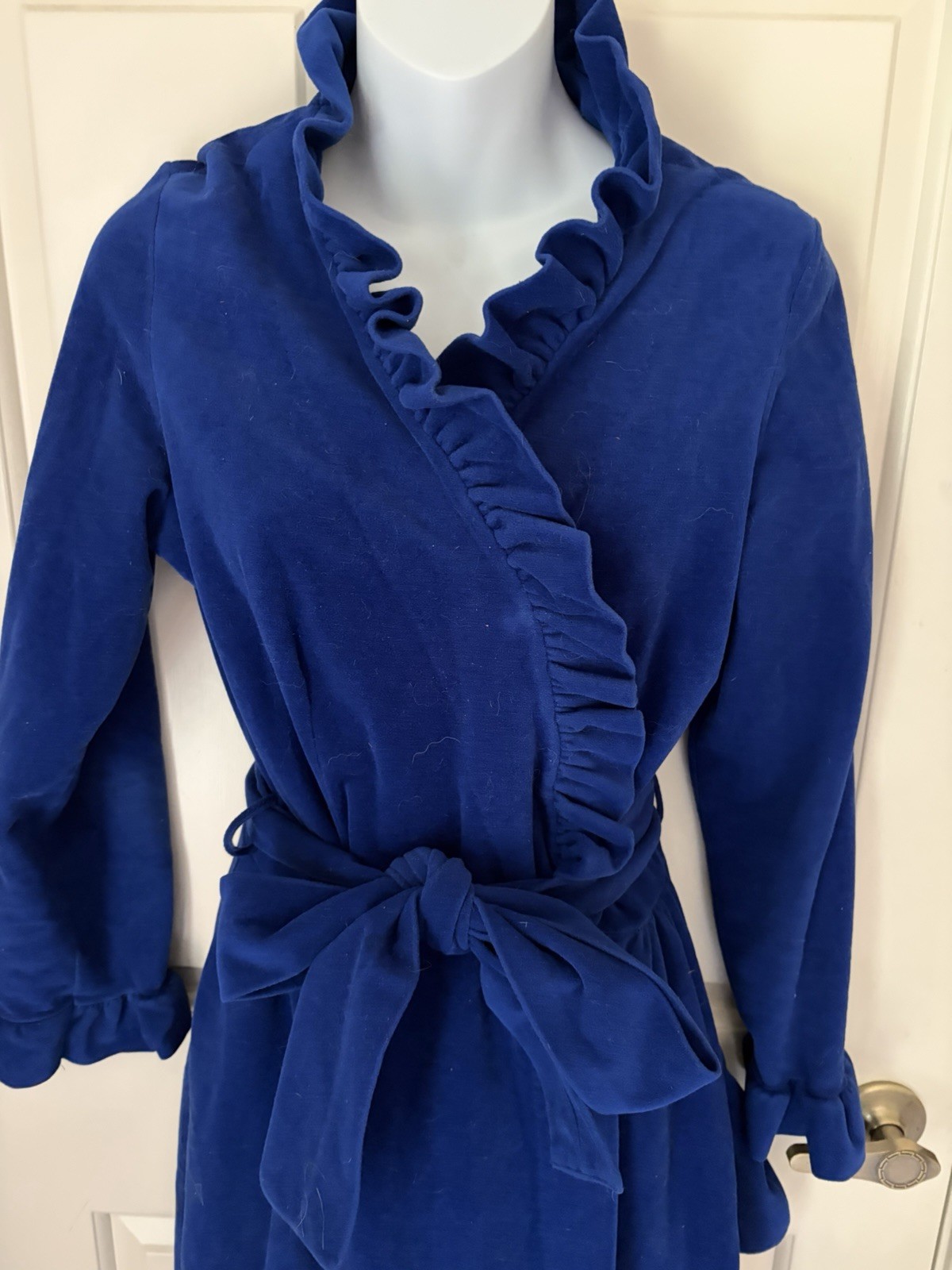 Vintage Van Raalte At Home Wear Diva Maxi Hostess Robe