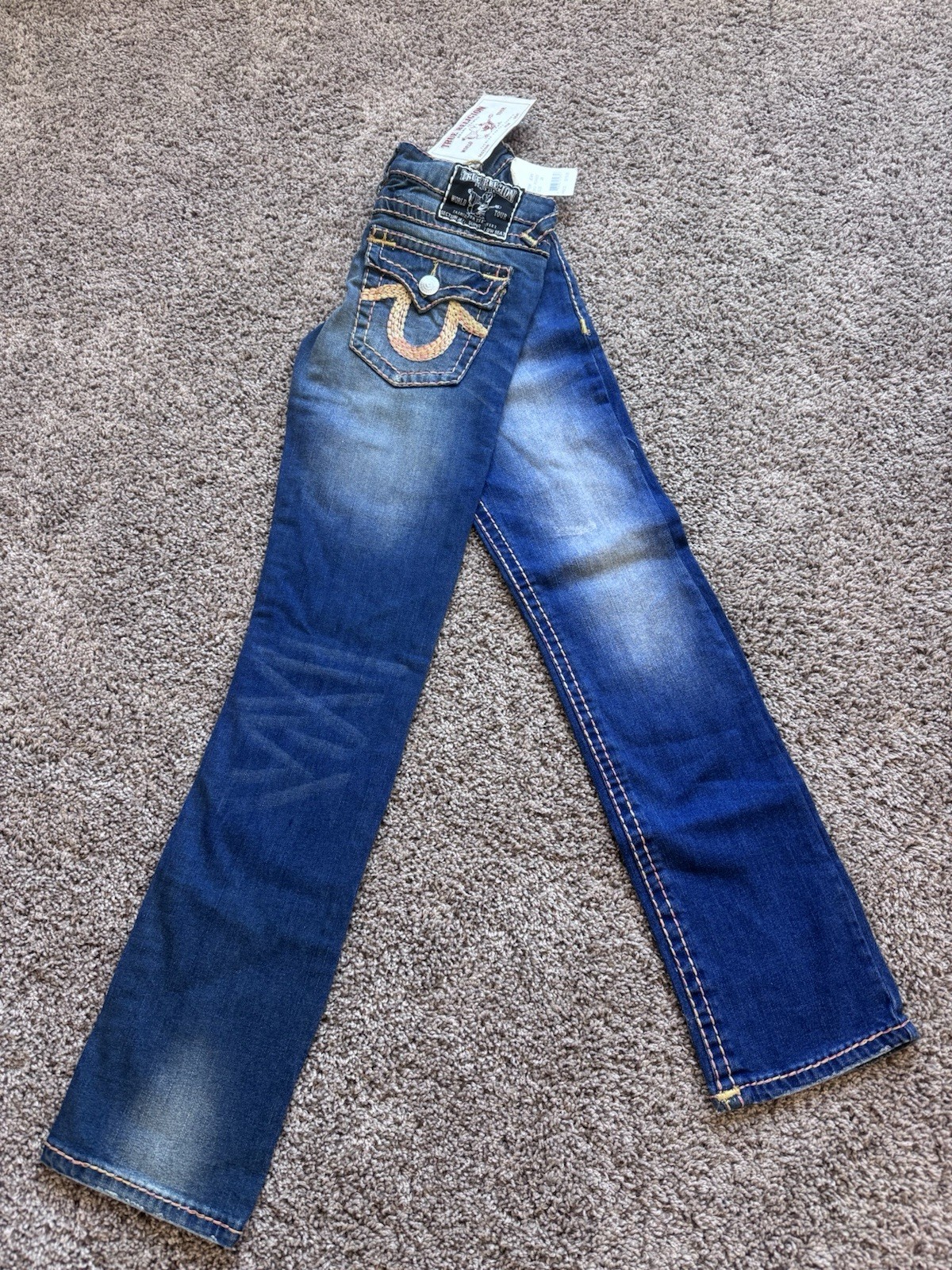 True Religion Billy Super T Bootcut Jeans NWT Made USA 29 Style 245030MBTE