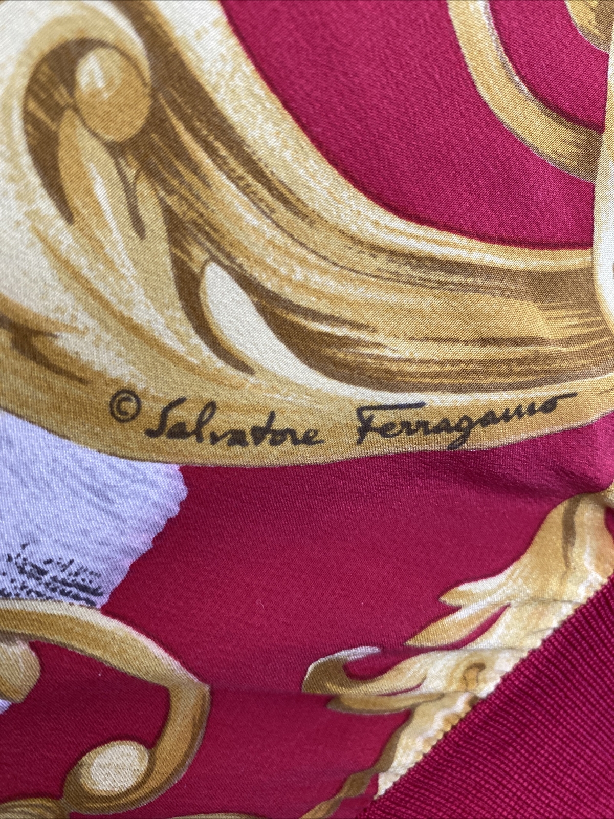 SALVATORE FERRAGAMO JERSEY WOMEN SHIRT WOMAN VINTAGE JHD134