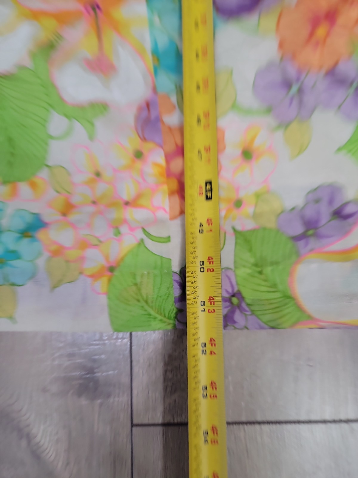 Vintage Made In Hawaii Psychedelic Floral Maxi Dress Tropical Boho Hippie