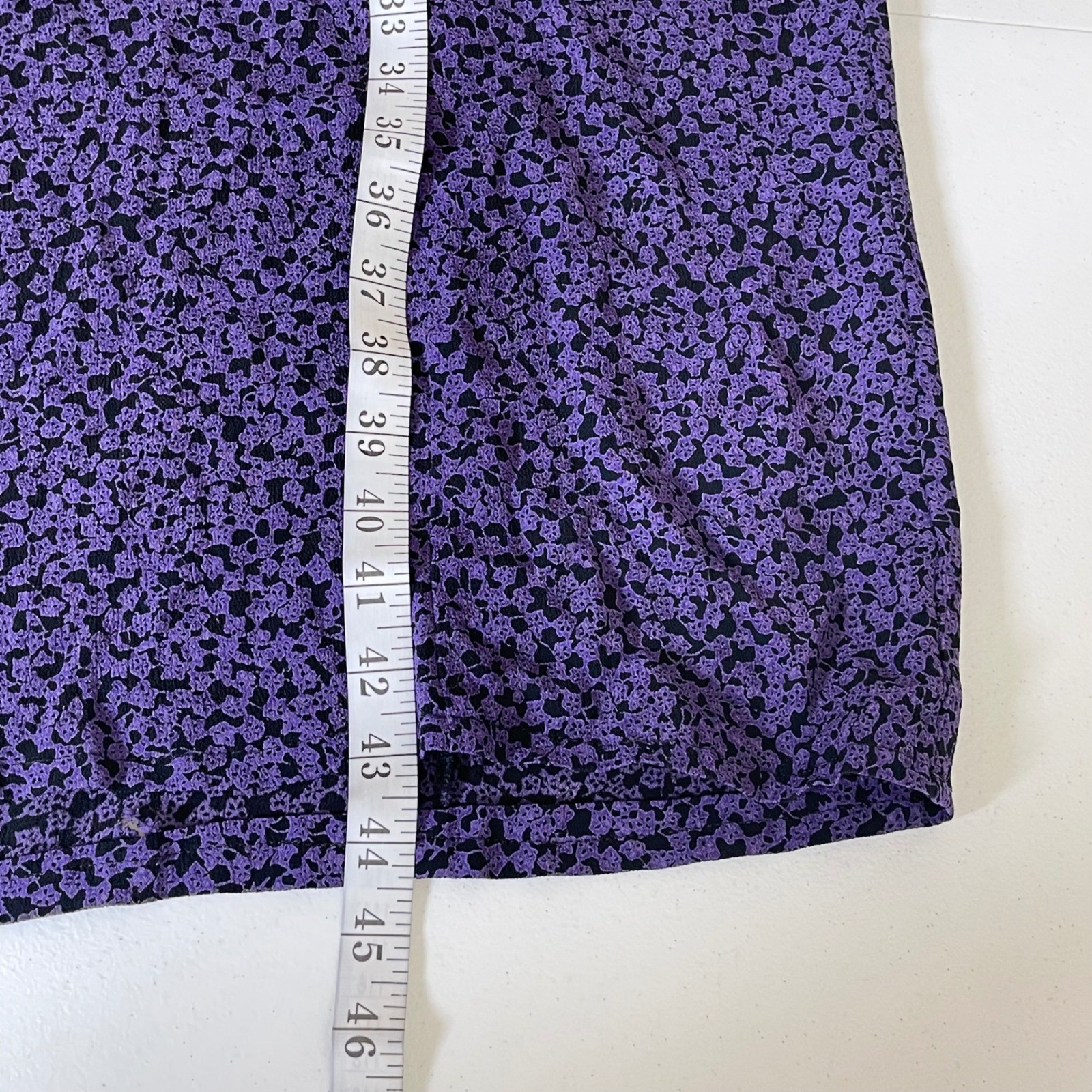 Vintage Putumayo Floral Maxi Dress Women S Purple 90s Collared Grunge Whimsigoth