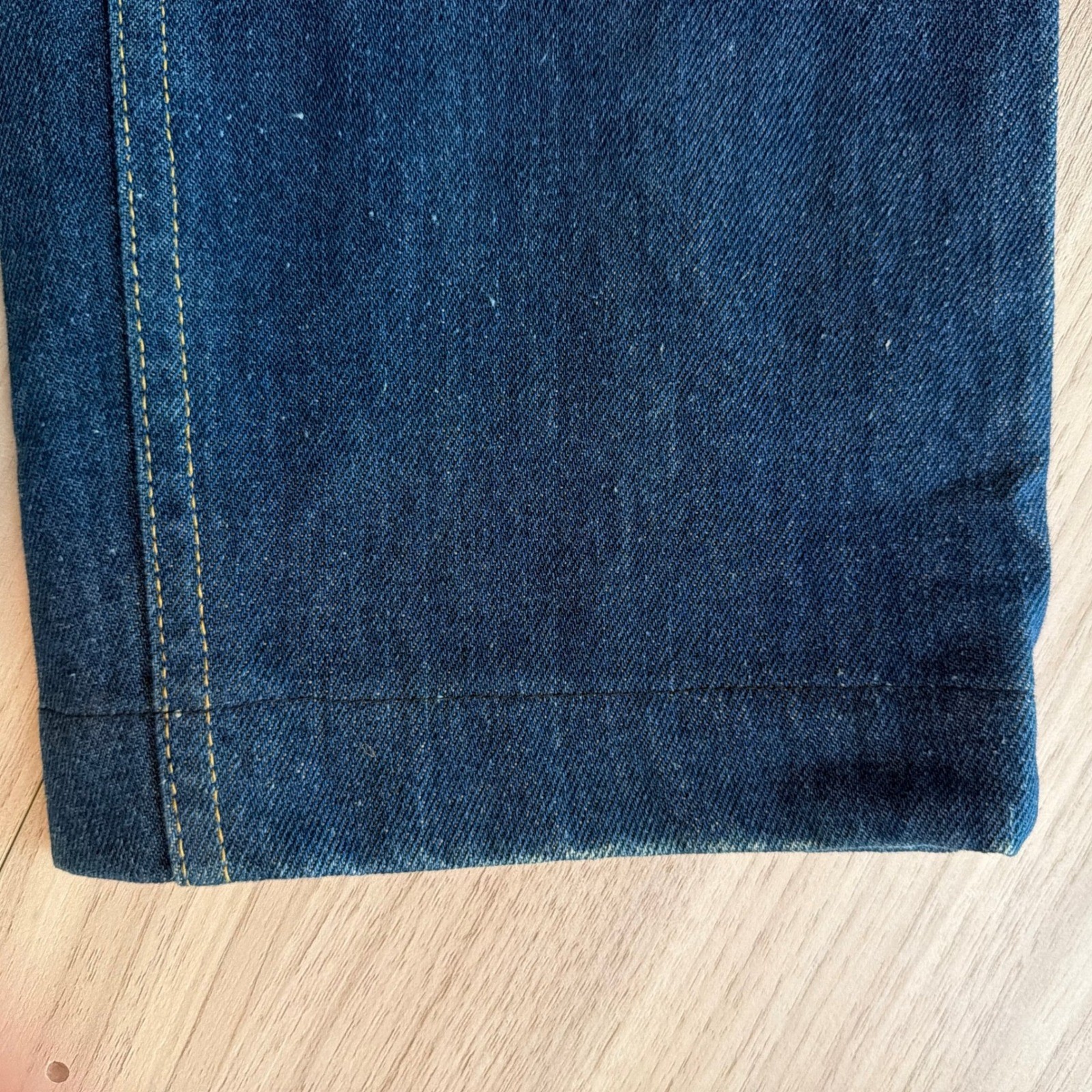 Lee Riders Vintage 1970s High Waist Dark Wash Jeans 25″ Waist Petite USA Made