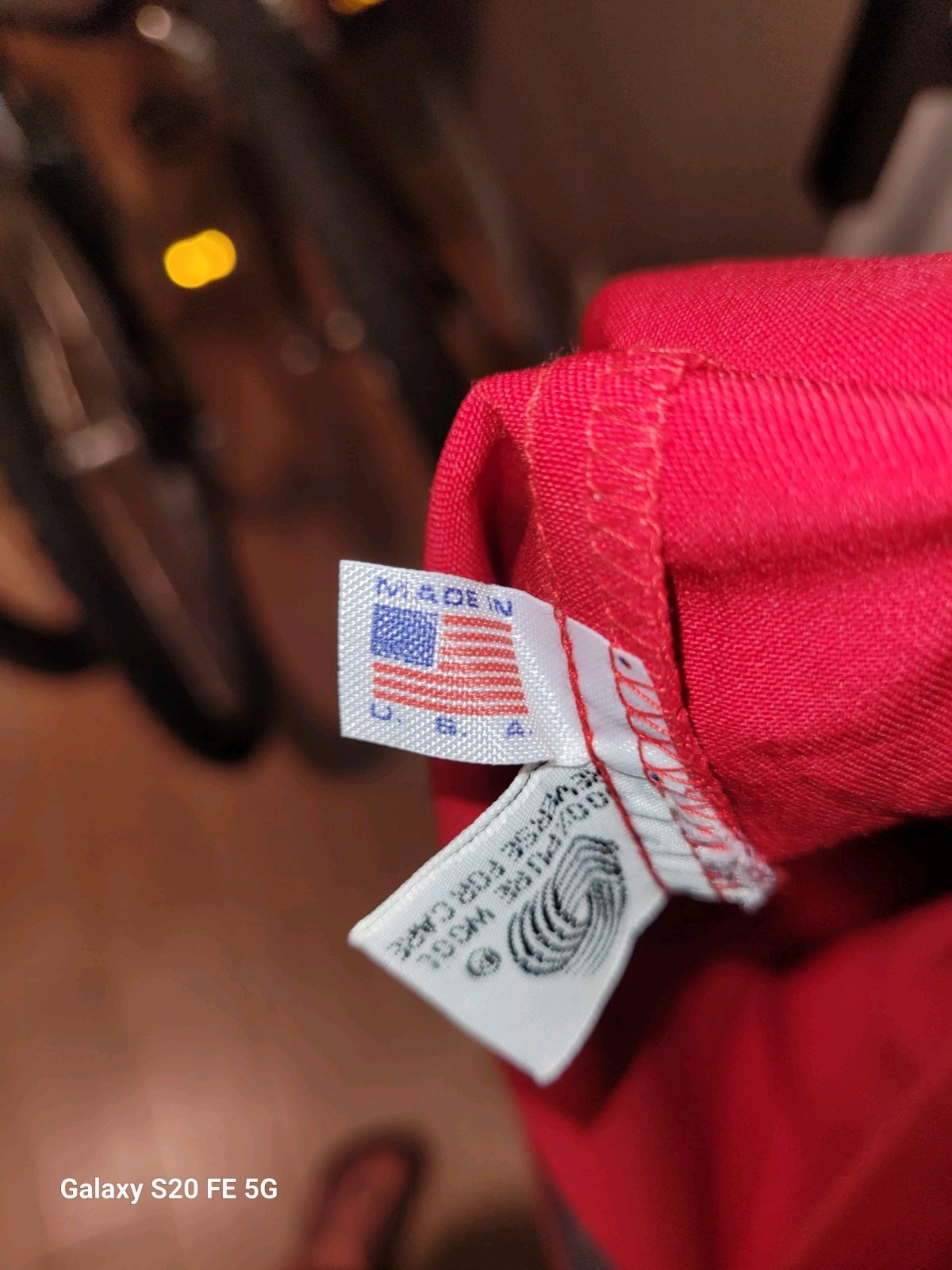 Cathy Hardwick Wool Coat Vintage USA Made S/M Red Classic Winter Chic Elegance