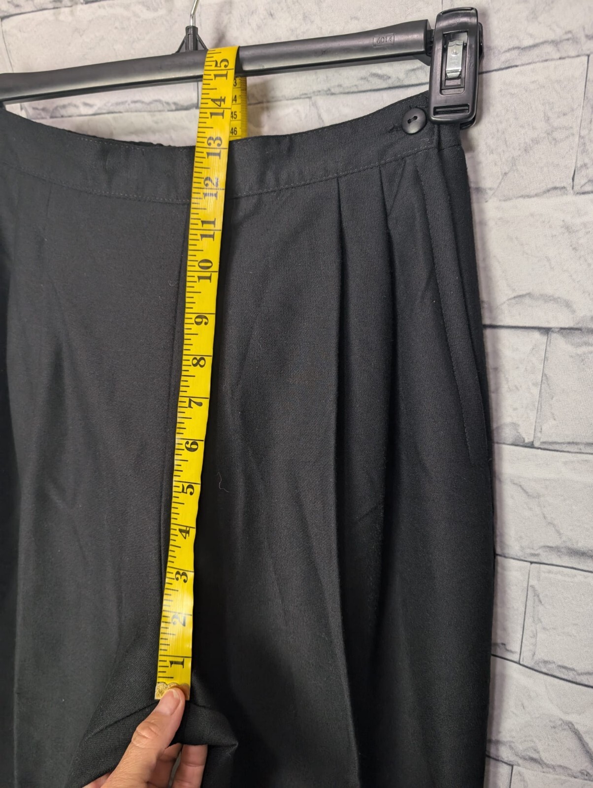 Suburbans Women’s Vintage Lot Of 2 Stirrup Pants Deep Aqua Blue & Solid Black