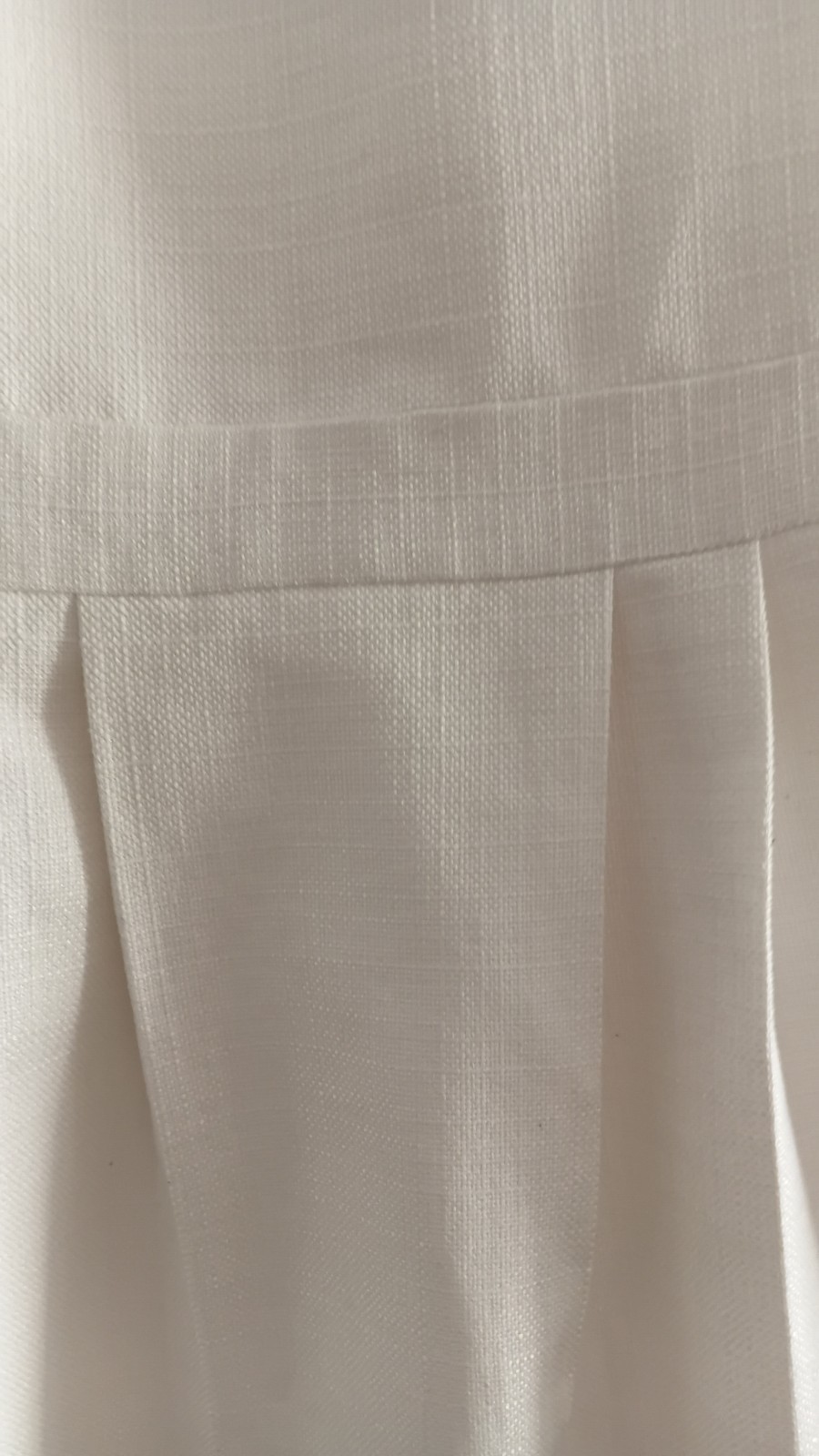 dress white handmade vintage