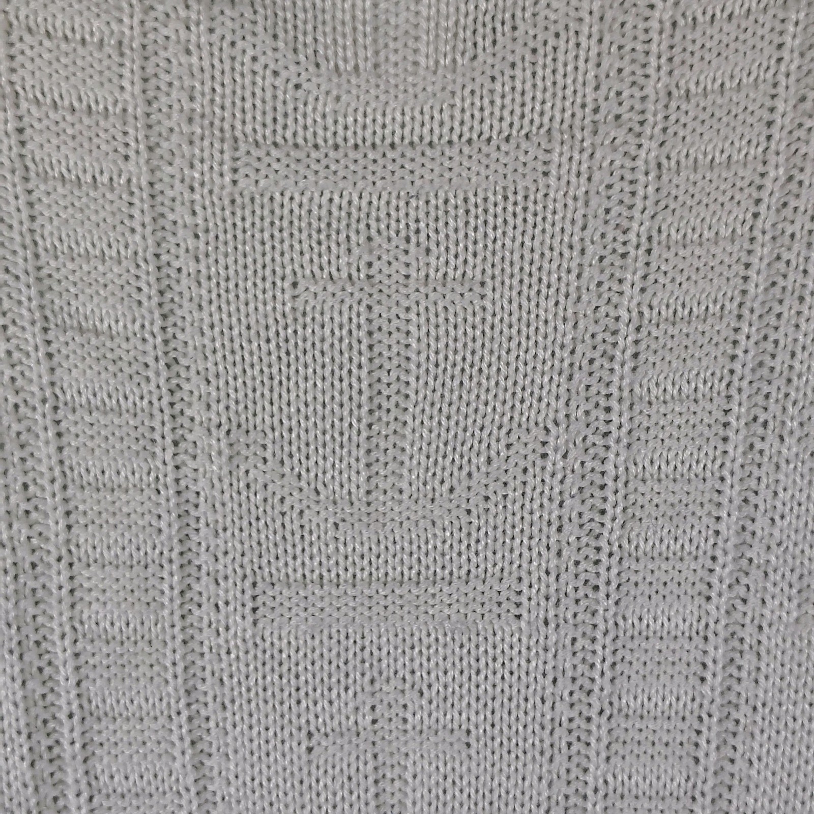Apostrophe Vintage Cream Anchor Knit Sweater USA nautical fisherman granny