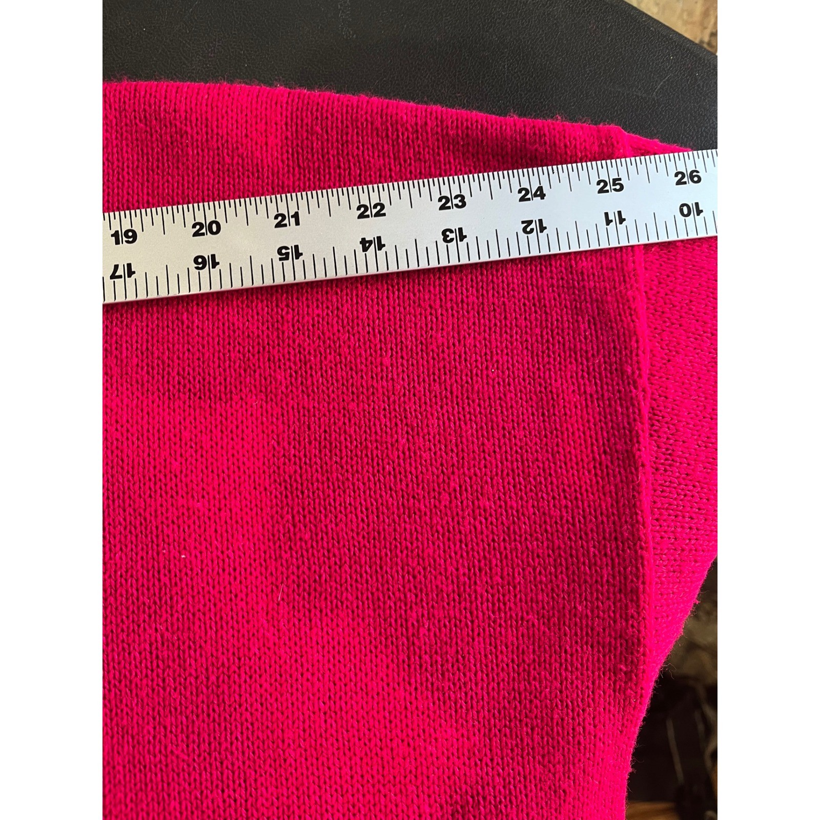 Helen Sue Vintage Pink Short Sleeve Knit Sweater Pullover Made in USA Womens XL