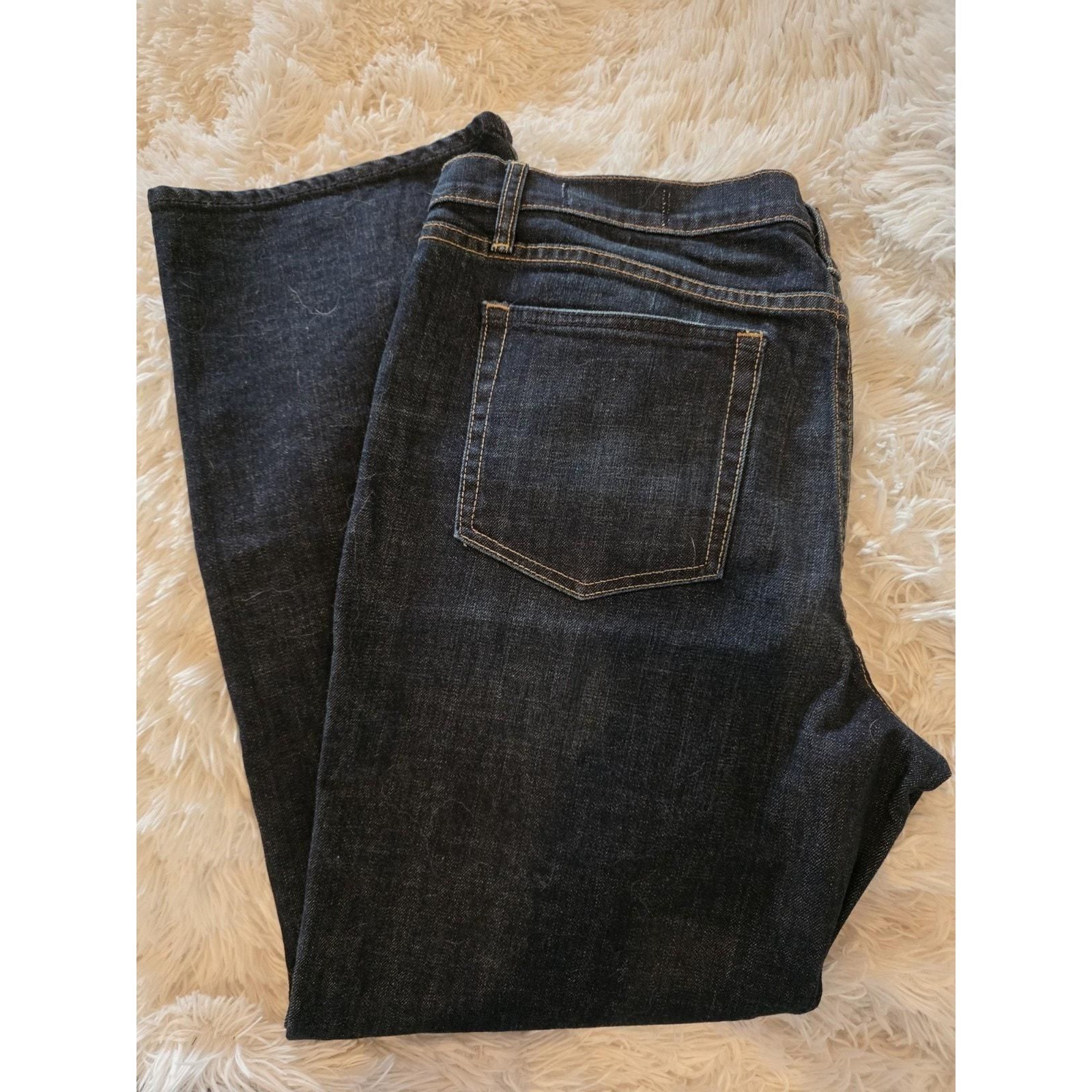 New GAP 1969 Womens Jeans 16R, Bootcut, Dark Rinse