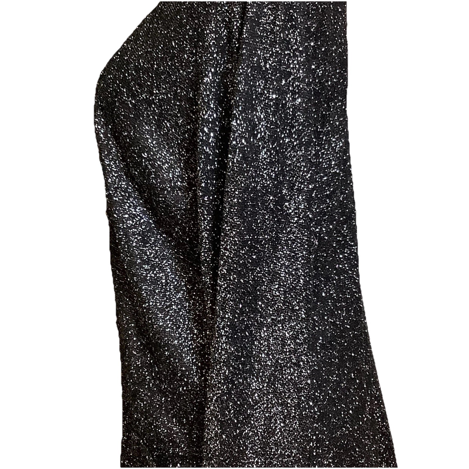 VTG 70’s BLACK & SILVER LUREX SPARKLING METALLIC JACKET HOLIDAYS PARTY