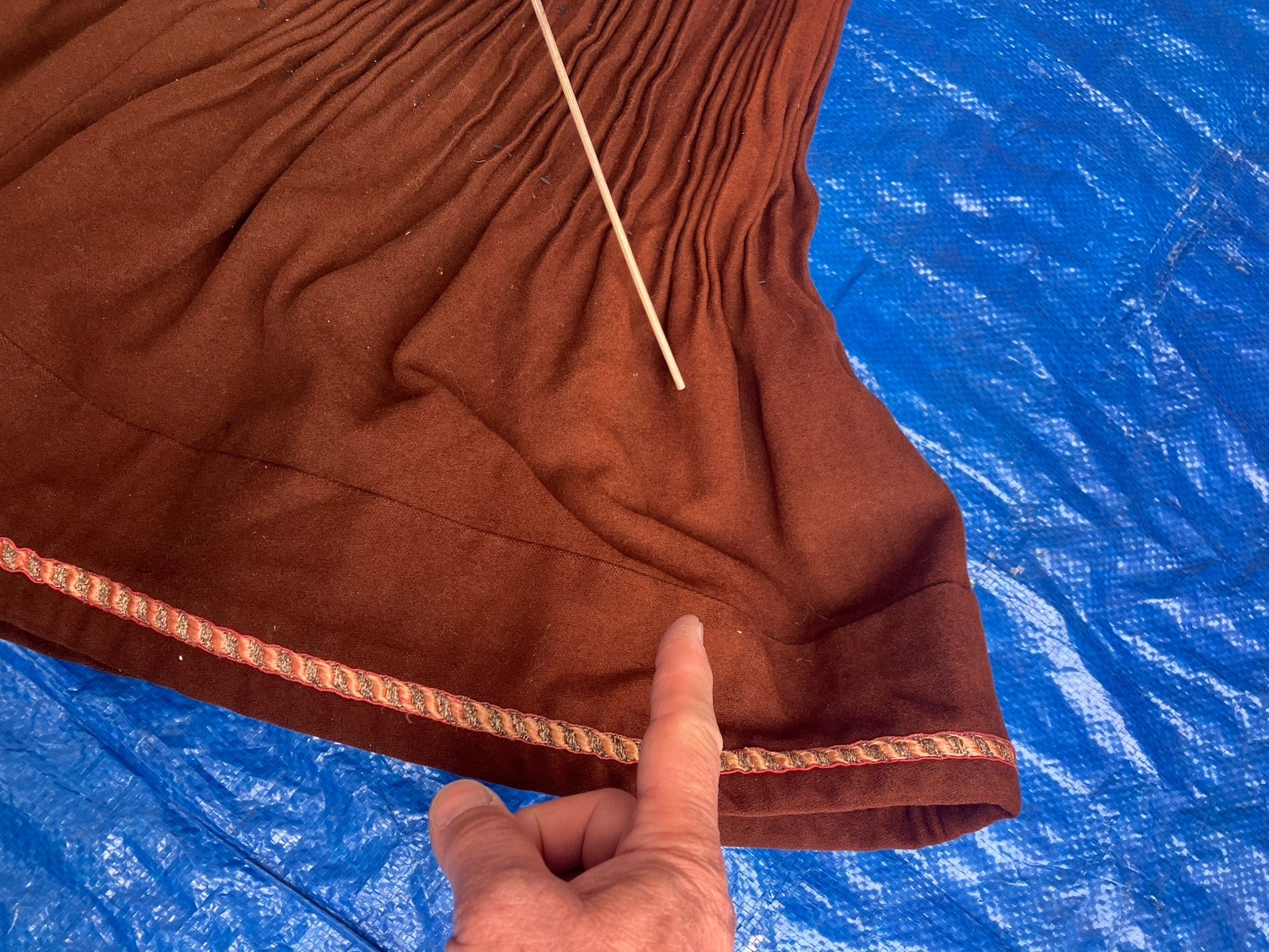Vintage Western Costume Co Hollywood Skirt Waist 23”
