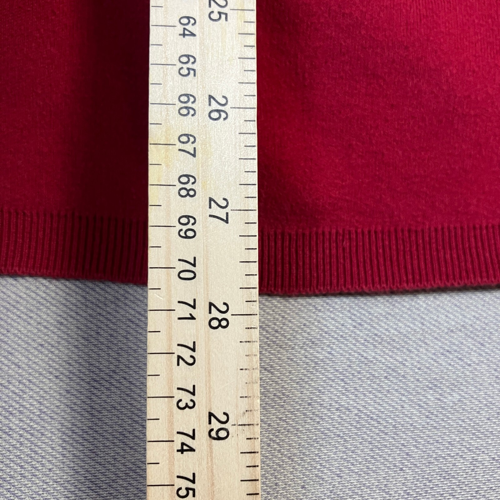 Vintage Moda Int’l Red Knit Vest Size S Made In USA 80s 90s