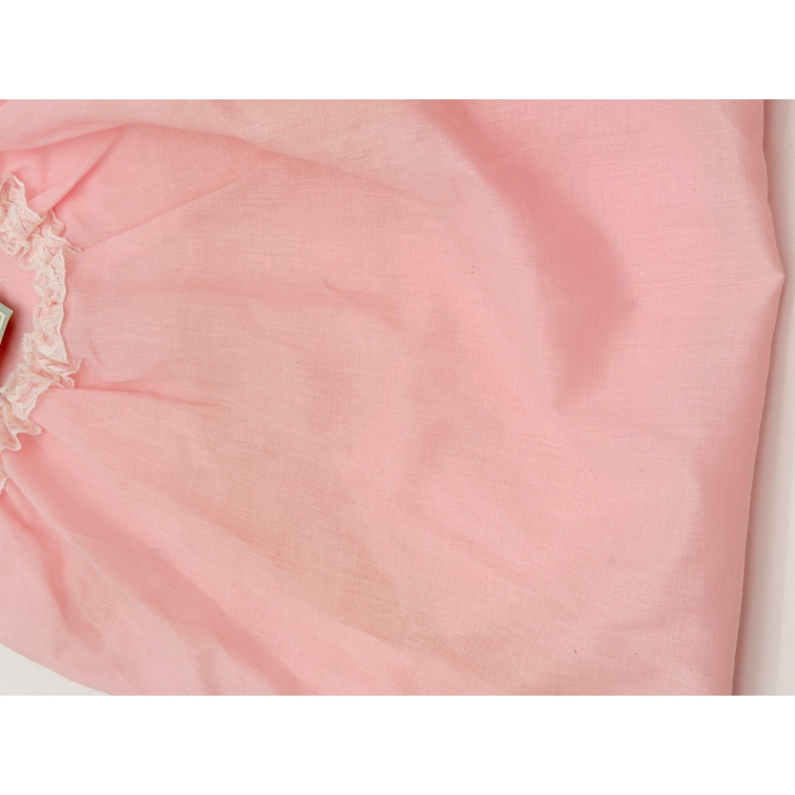 Vintage Feather Bed Intimate Pink Lace Sleeveless Nightgown Maxi Dress Small NWT