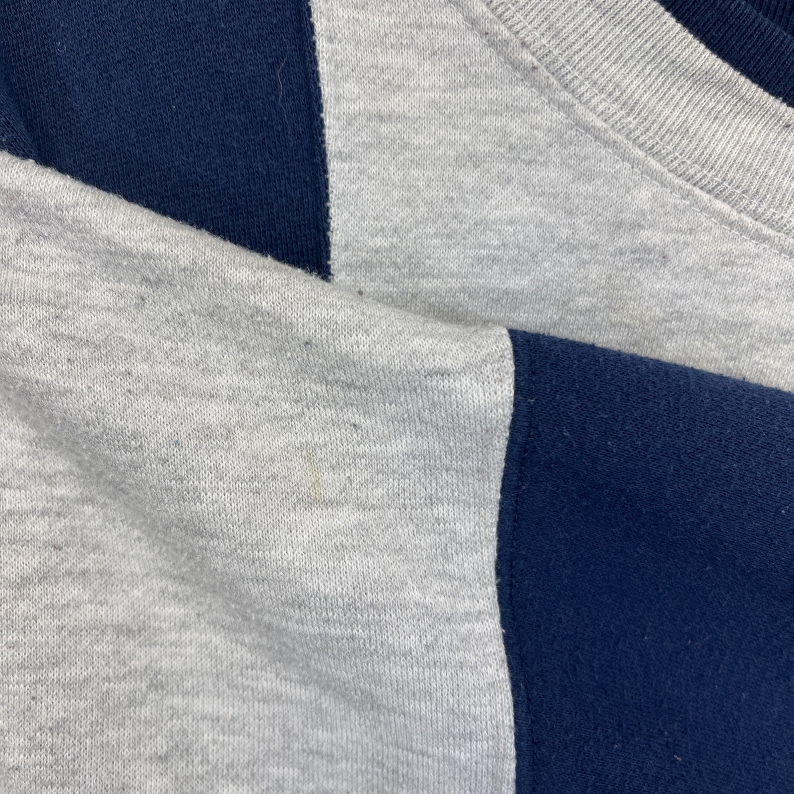Vintage Express Jeans Sweatshirt Embroidered Logo Authentic Distressed Big L