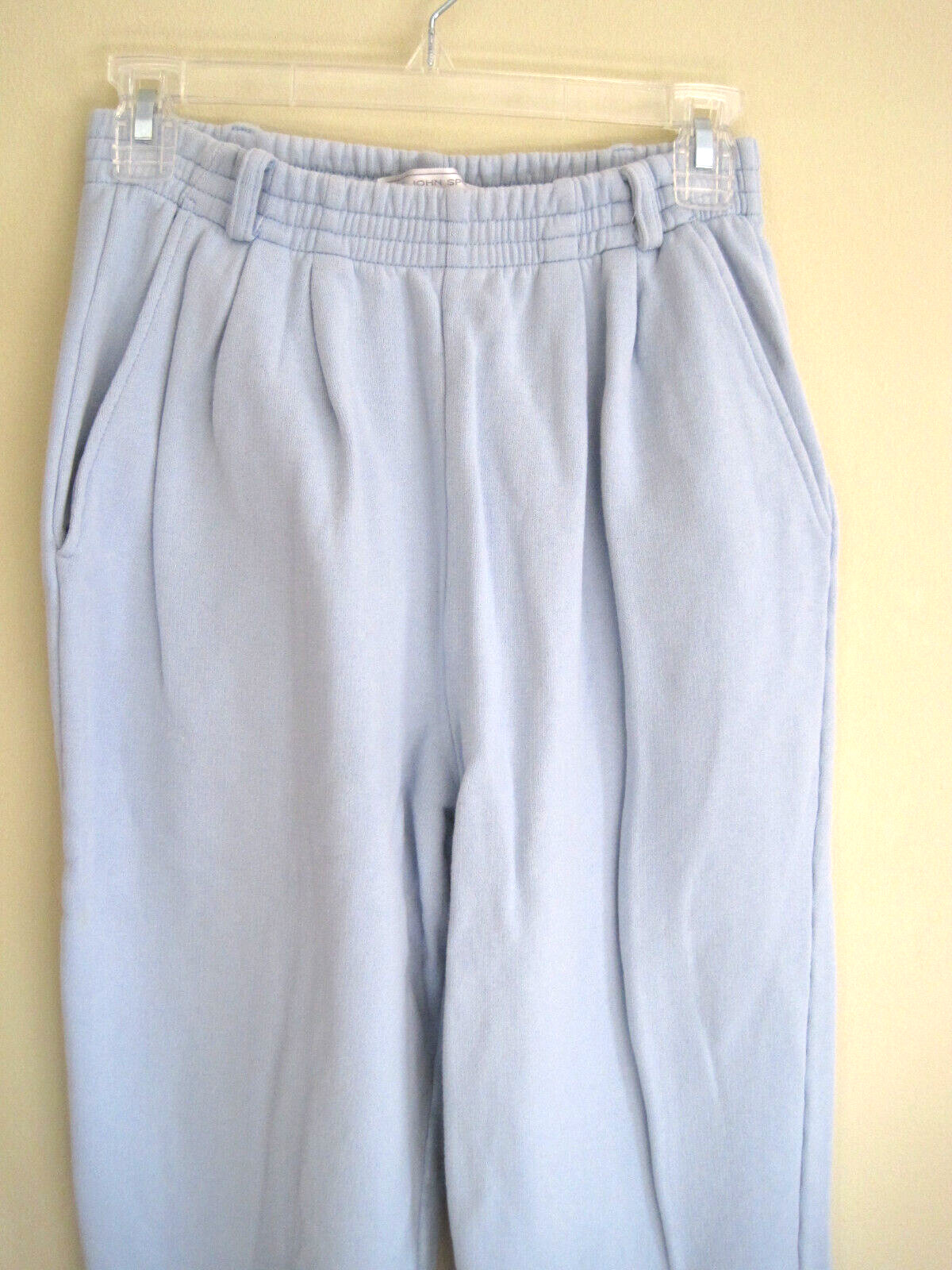 Vtg ST. JOHN SPORT Sweatsuit MARIE GRAY 2 Piece Shirt Sweatpant Italy Size M & P