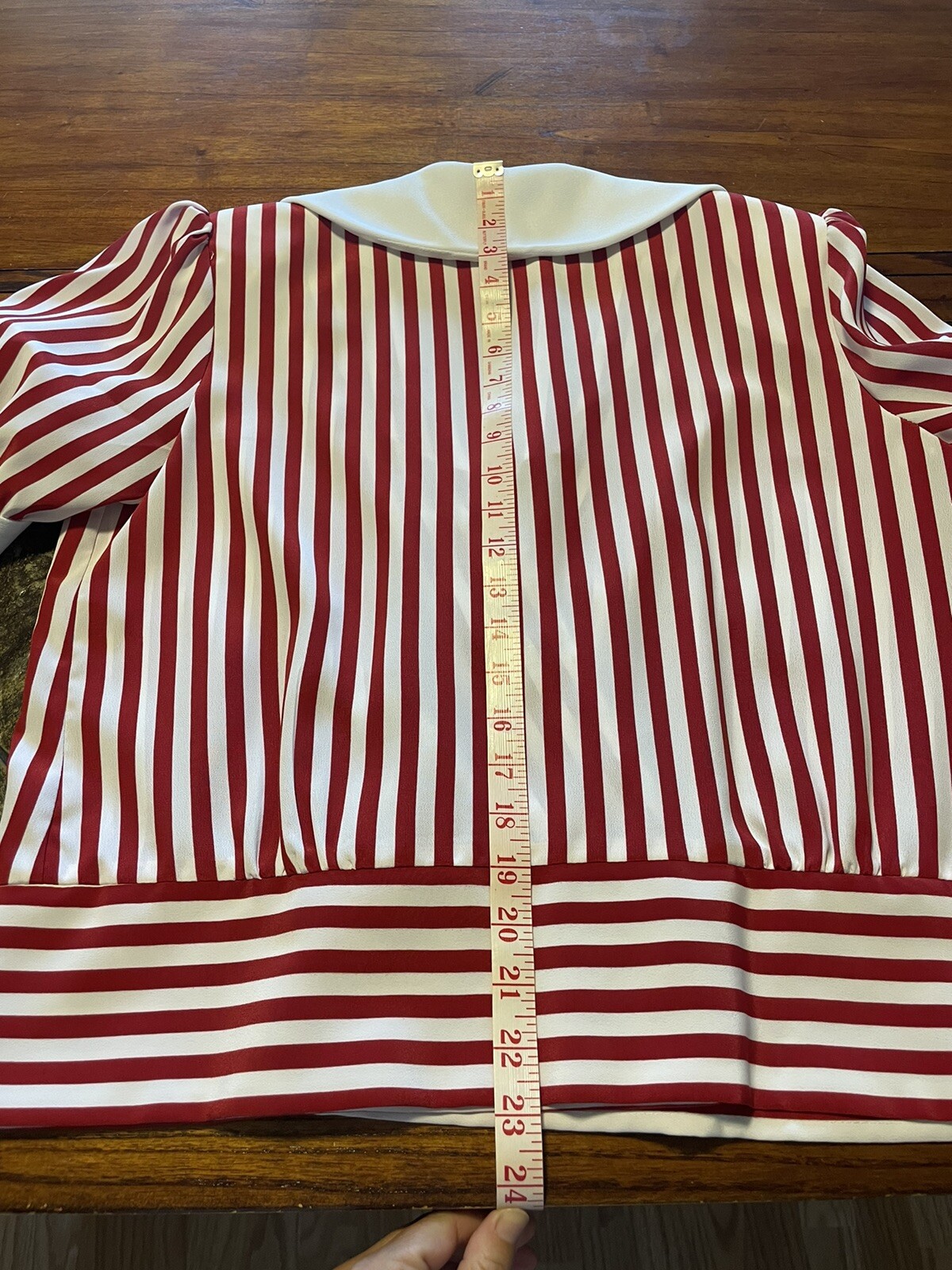 VTG 80s NIEMAN MARCUS ~ CHARLES ALAN Sz 12 Striped Dressy Blouse Shell Top