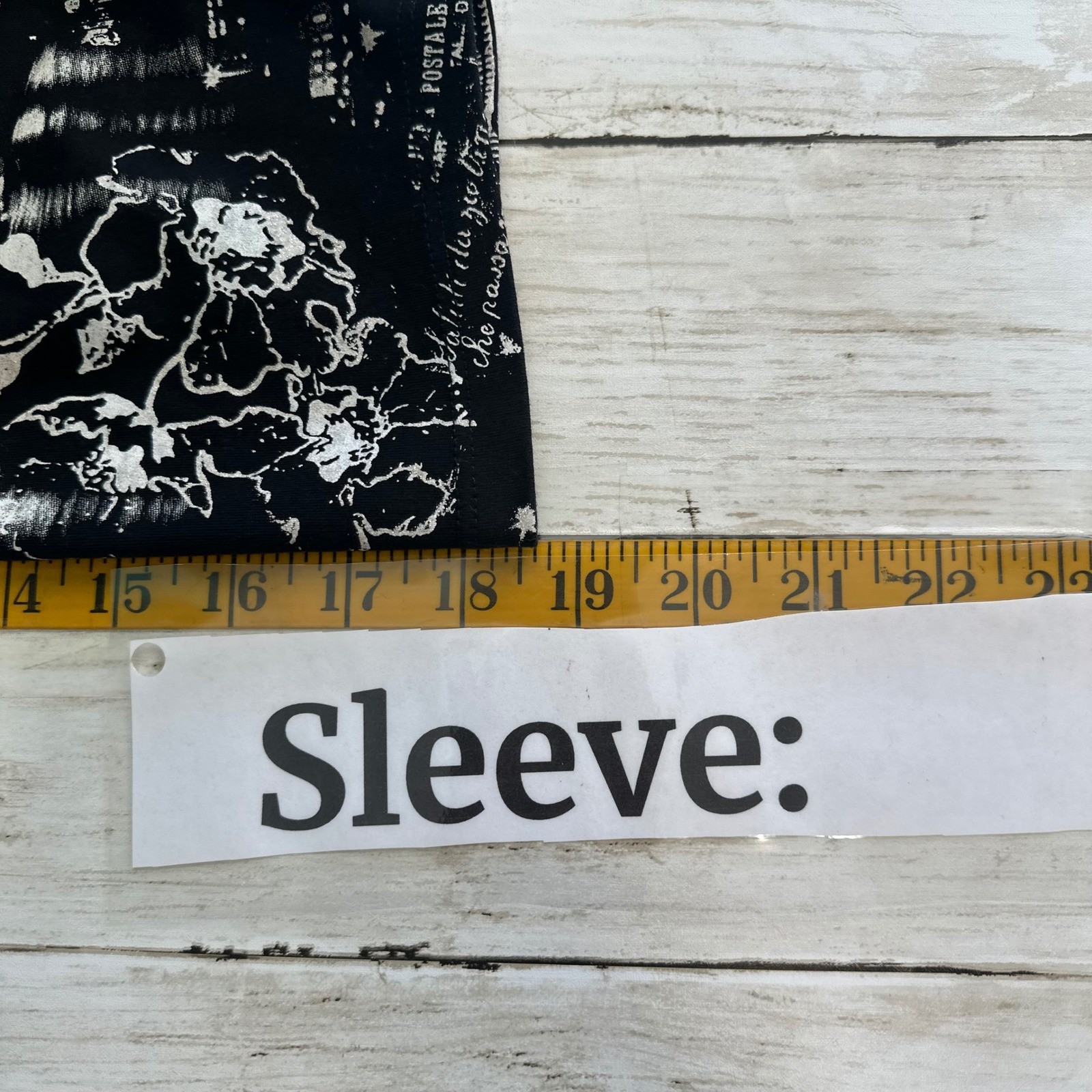 Vintage Y2K Style Grunge Black Womens Sz XL Floral Graphic Rhinestones AOP Biker