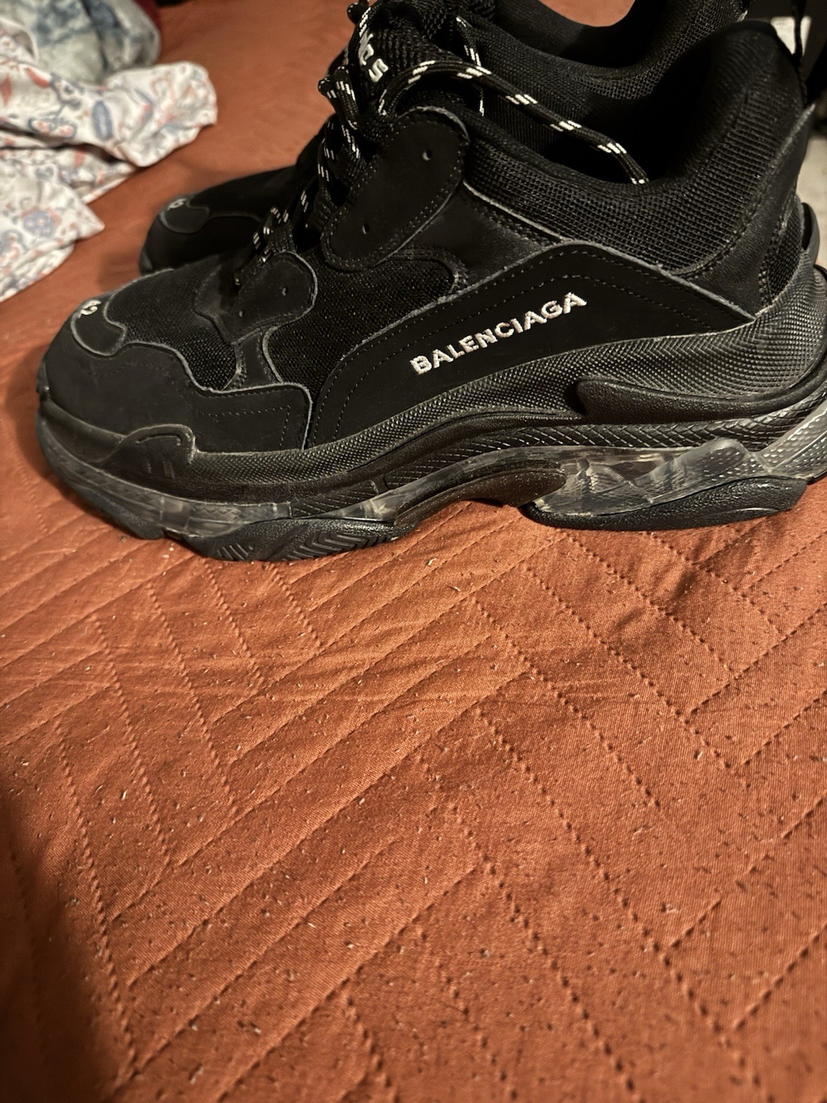 Balenciaga Triple S sneakers in size 42.