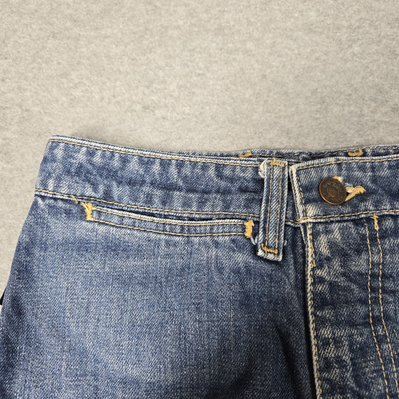 Vintage 80s Sasson Jeans Women Blue Denim Dark Wash Stitched Size 26