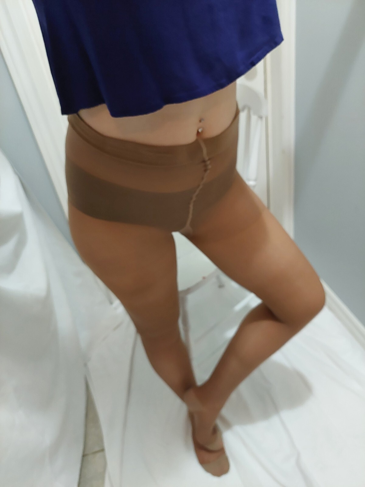 Vintage Pantyhose 😊Treadwell Alive Support Color Taupe size A