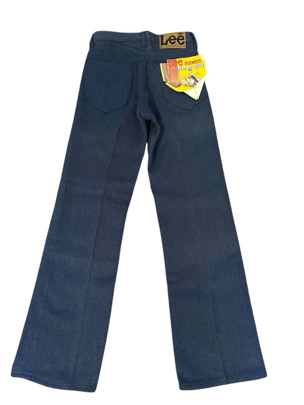 Vintage RARE LEE Riders Boot Cut Denim Blue Jeans Deadstock Women 27” NOS Unisex
