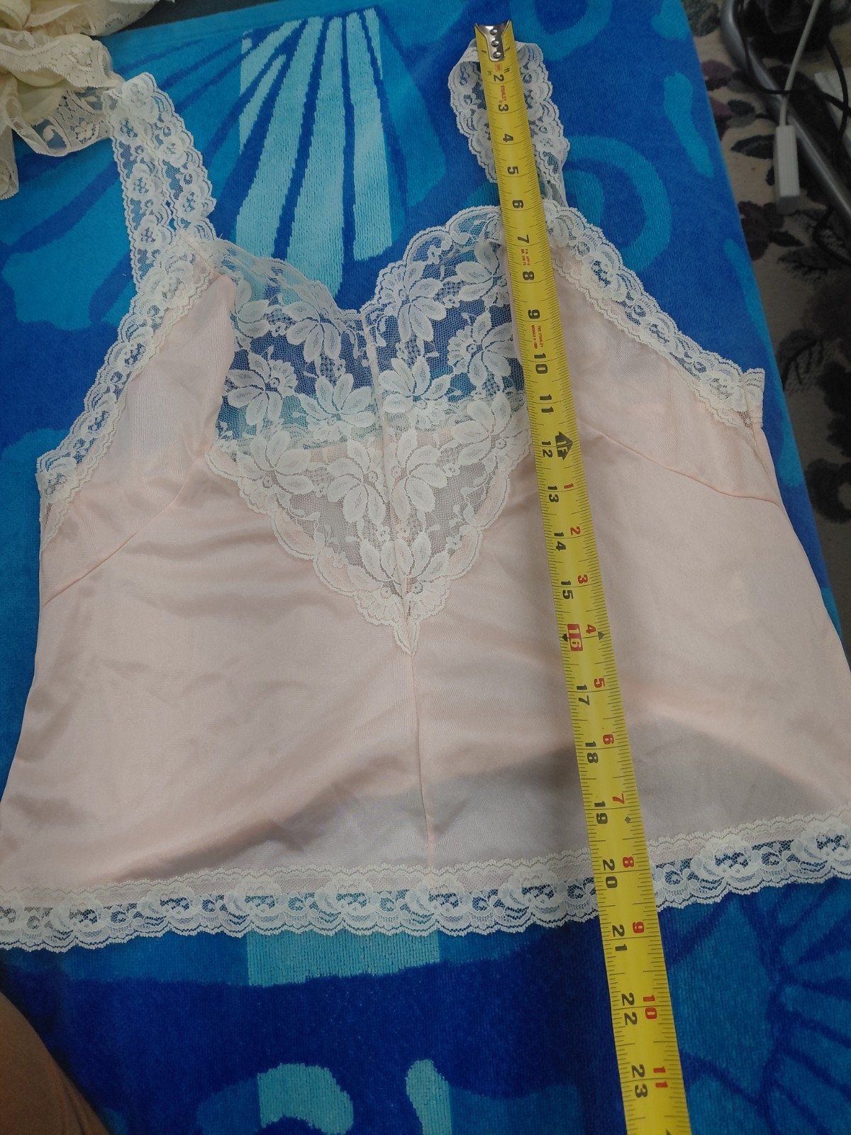 Vintage Lady Cameo Dallas Laced Camisole Size L