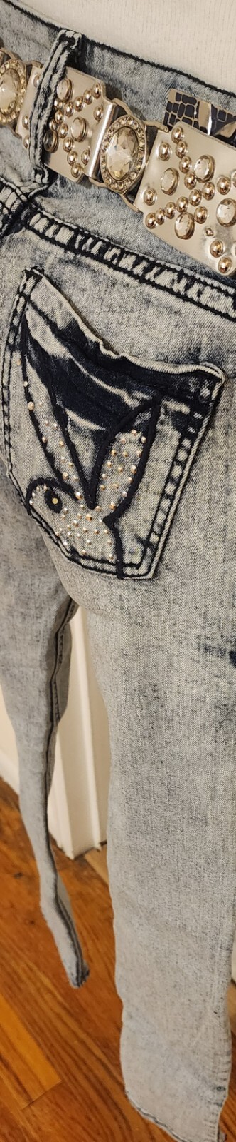 🌐VINTAGE 🌸BRAND NEW no tags🌸 Women’s PLAYBOY Jeans size 7/8