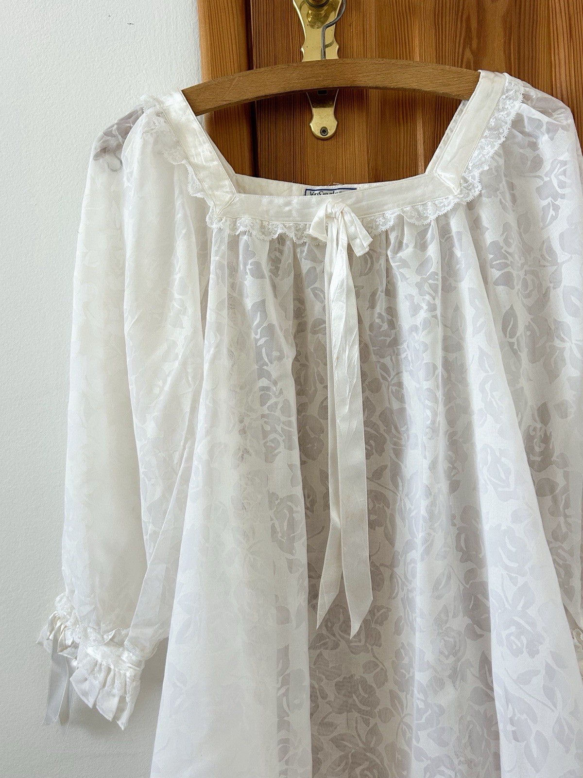 Yves Saint Laurent Vintage 80s 90s Sleep Dress, Lingerie