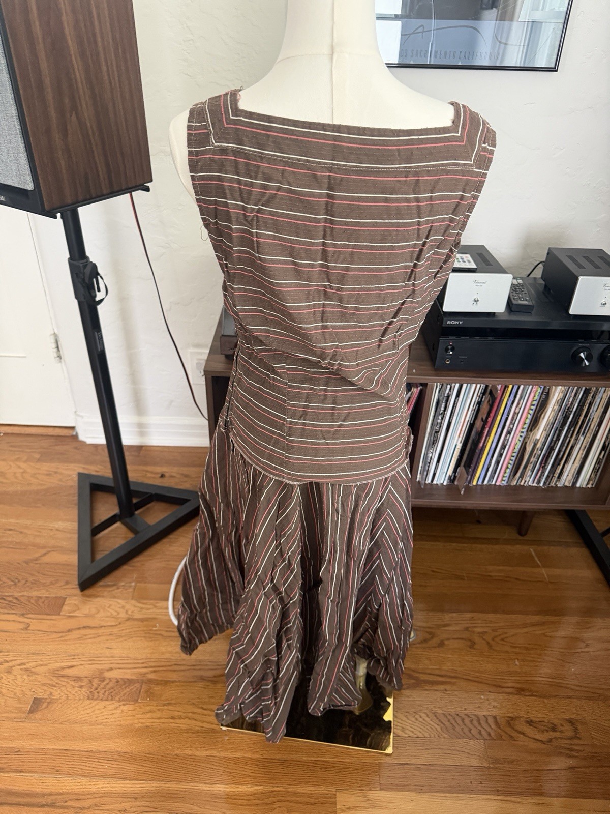 1950s skirt set