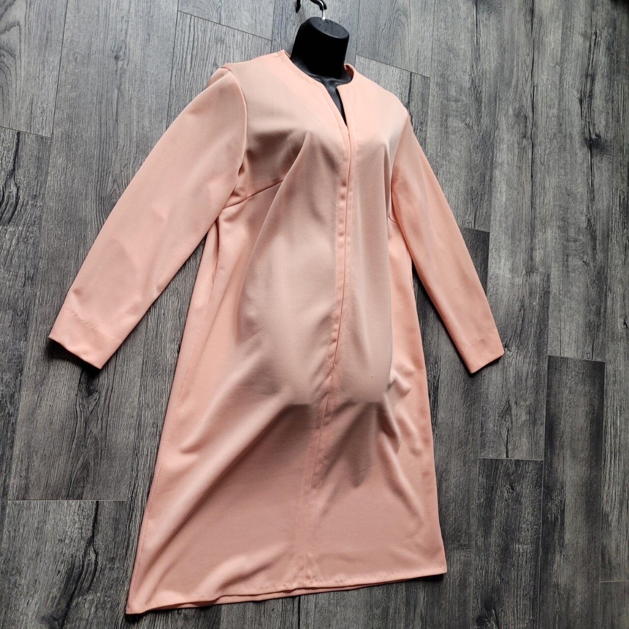 Vintage 50’s 60’s Smarty Togs of Texas Dress & Vest Set Coral Checked Women’s 22