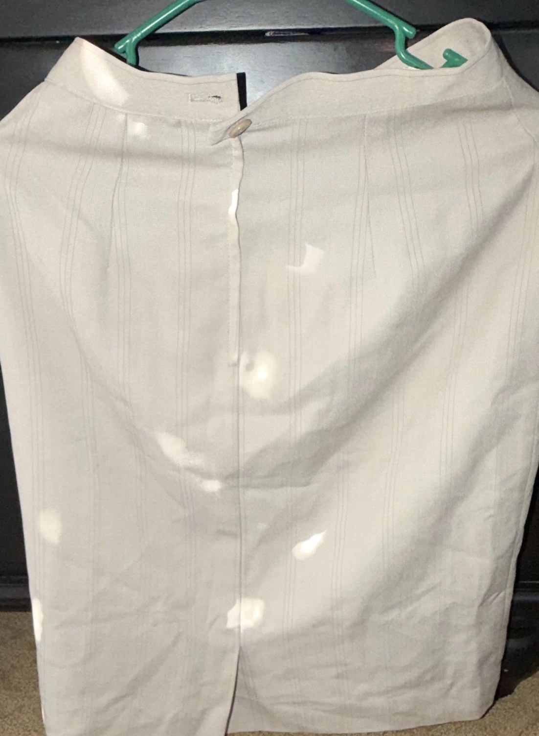 Vintage 1990s Giorgio Armani Le Collezioni Wool Blend Pencil Skirt IT 40