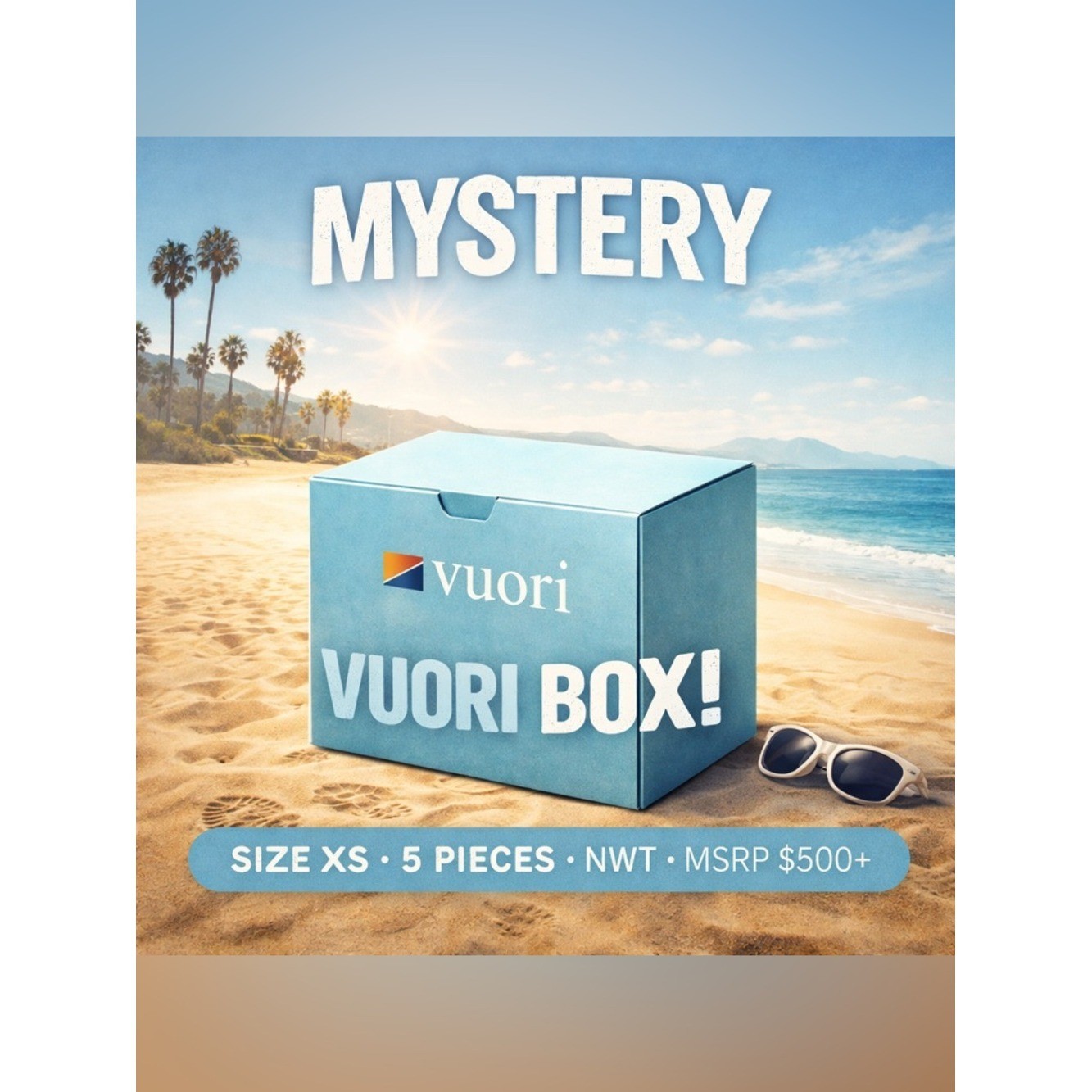 VUORI MYSTERY BOX 5 PIECES NWT MSRP $500+ 🎁 size XS