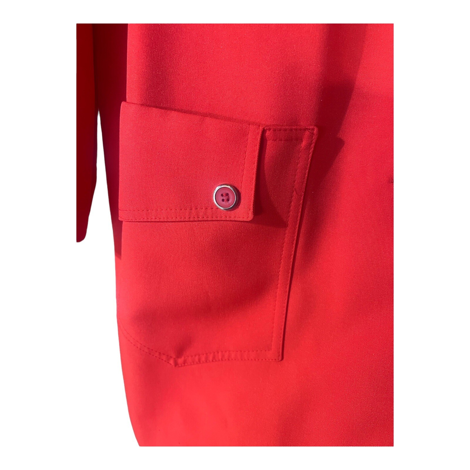 Vintage Jerold Women’s X-Large Orange Spring Jacket ~medium Length