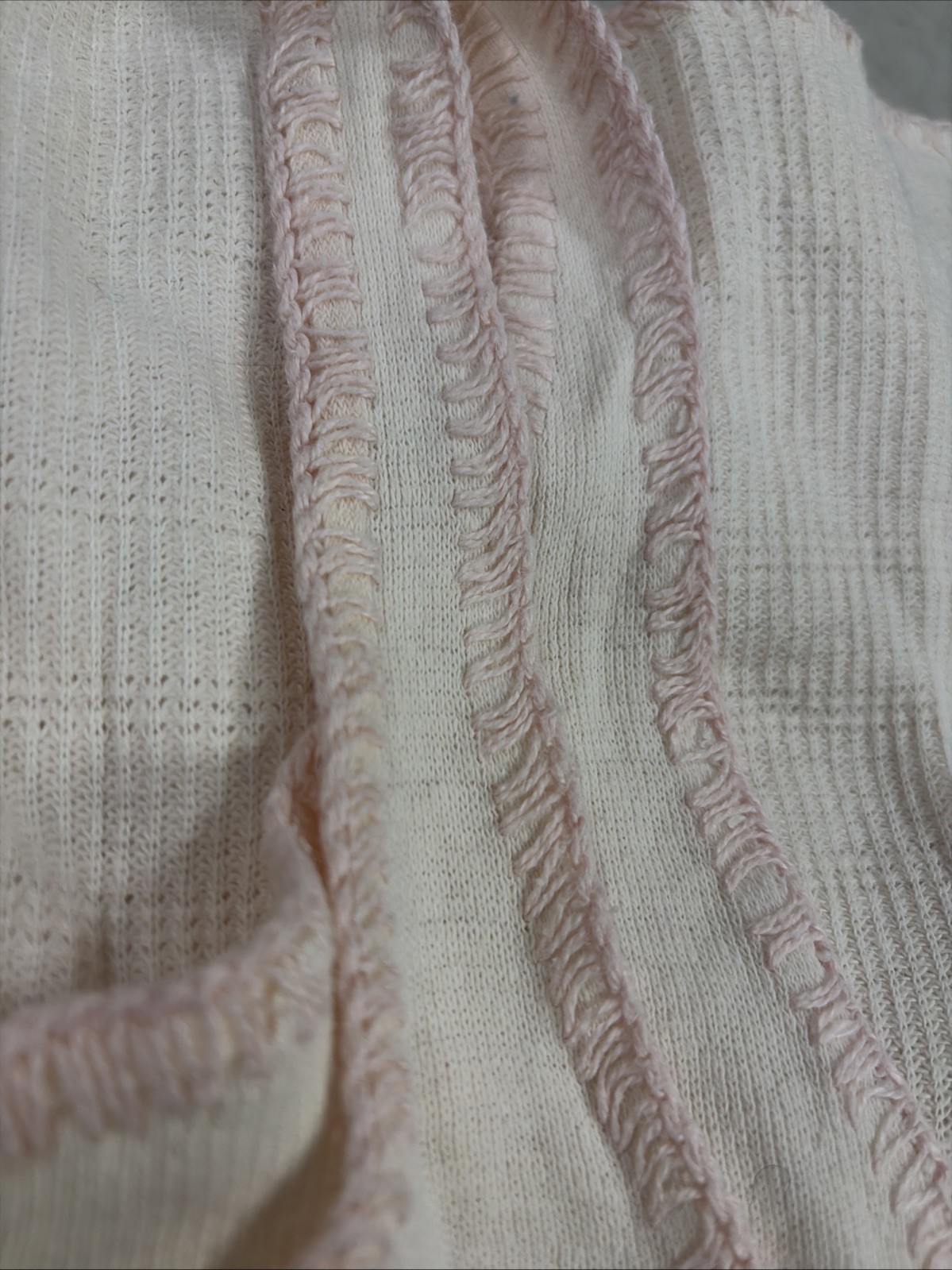 Vintage Sleepwear/Under Garment Comfy Cotton Pink Size M?