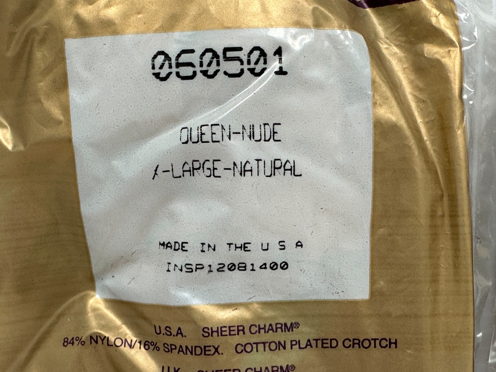 2 SILKIES Pantyhose Nylon Spandex X-Large Queen Nude Natural 060501 NEW