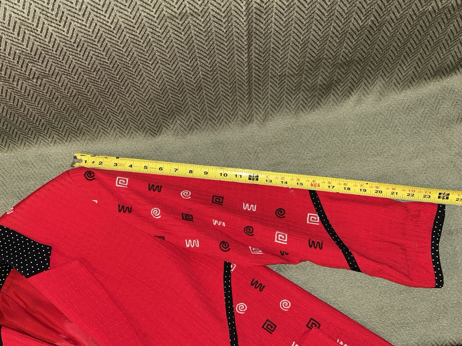Vintage Canvasbacks Red Blue Trim Accents Blazer Women’s Size 6