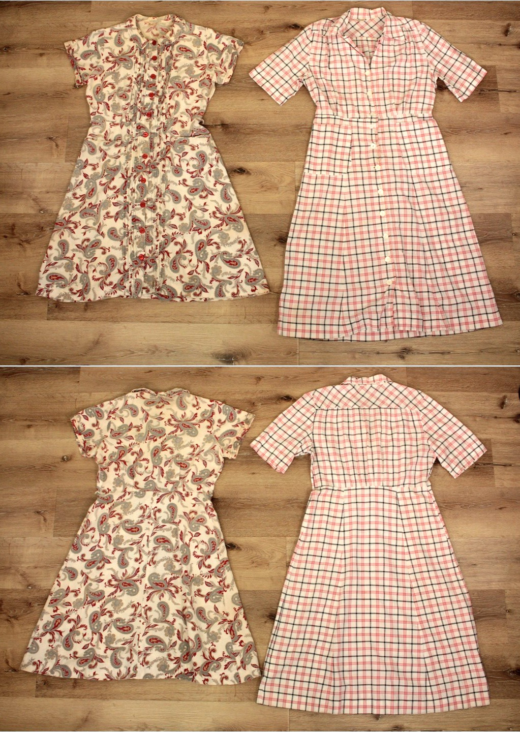 VTG Women’s 50s Lot of 17 *AS IS* Dresses / Assorted Sizes & Colors / Dress Lot