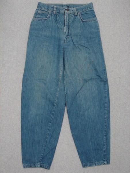 KL19454 VINTAGE 1970s TOUCHE HIGH WAIST WOMENS JEANS sz13; TALON 42