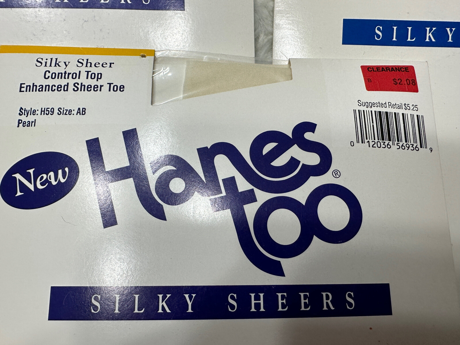 Vintage Lot of 5 Silky Sheers Hanes Too Pantyhose Barely There Tights Size: A B