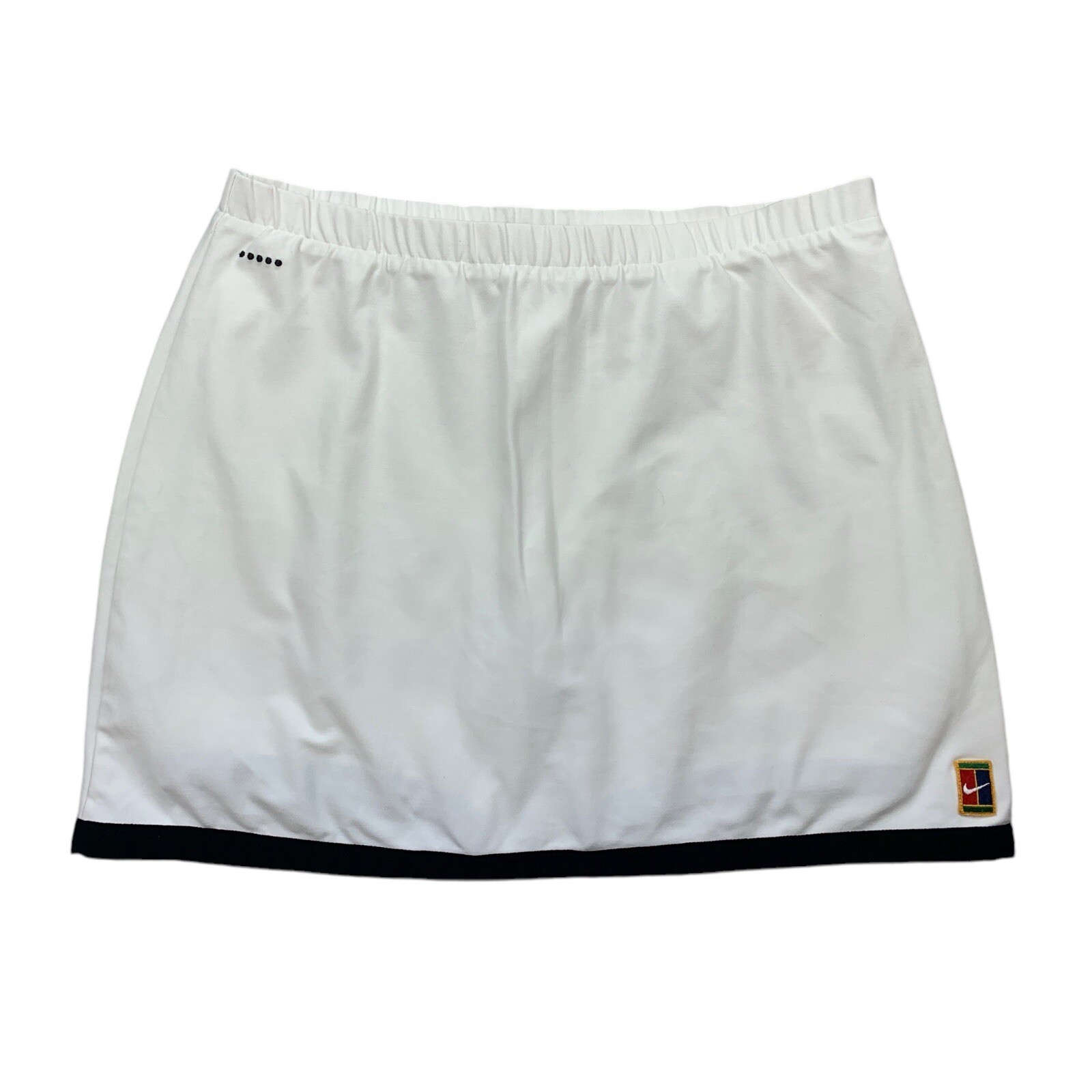 Nike vintage skirt/shorts size L womens cotton 38-54cm 00s tennis pants training TS4