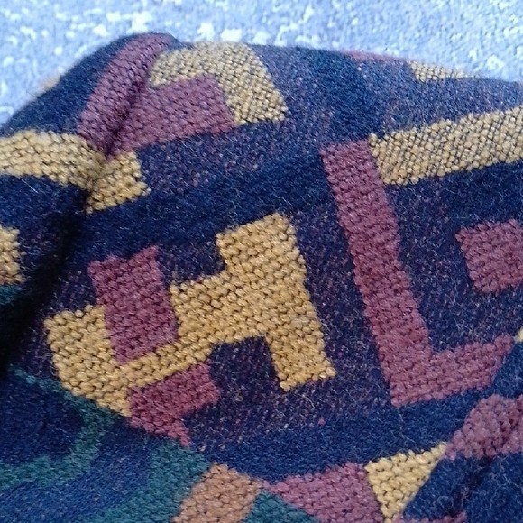 VINTAGe 80/90s WOOL Colorful Geometric Patterned Blazer MR.JAX